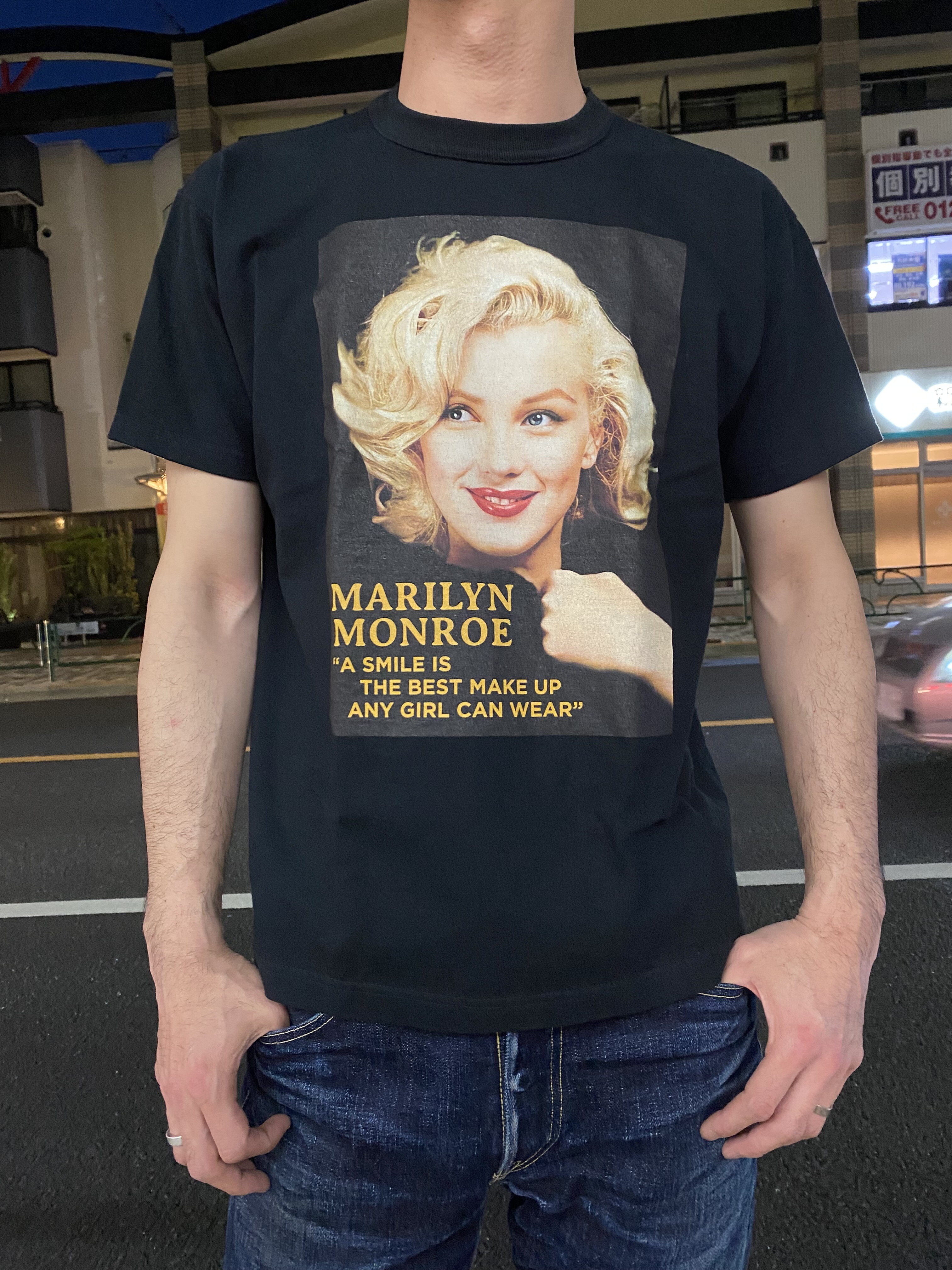 マリリンモンロー_003 長袖Tシャツ （マリリンモンロー tシャツの通販 