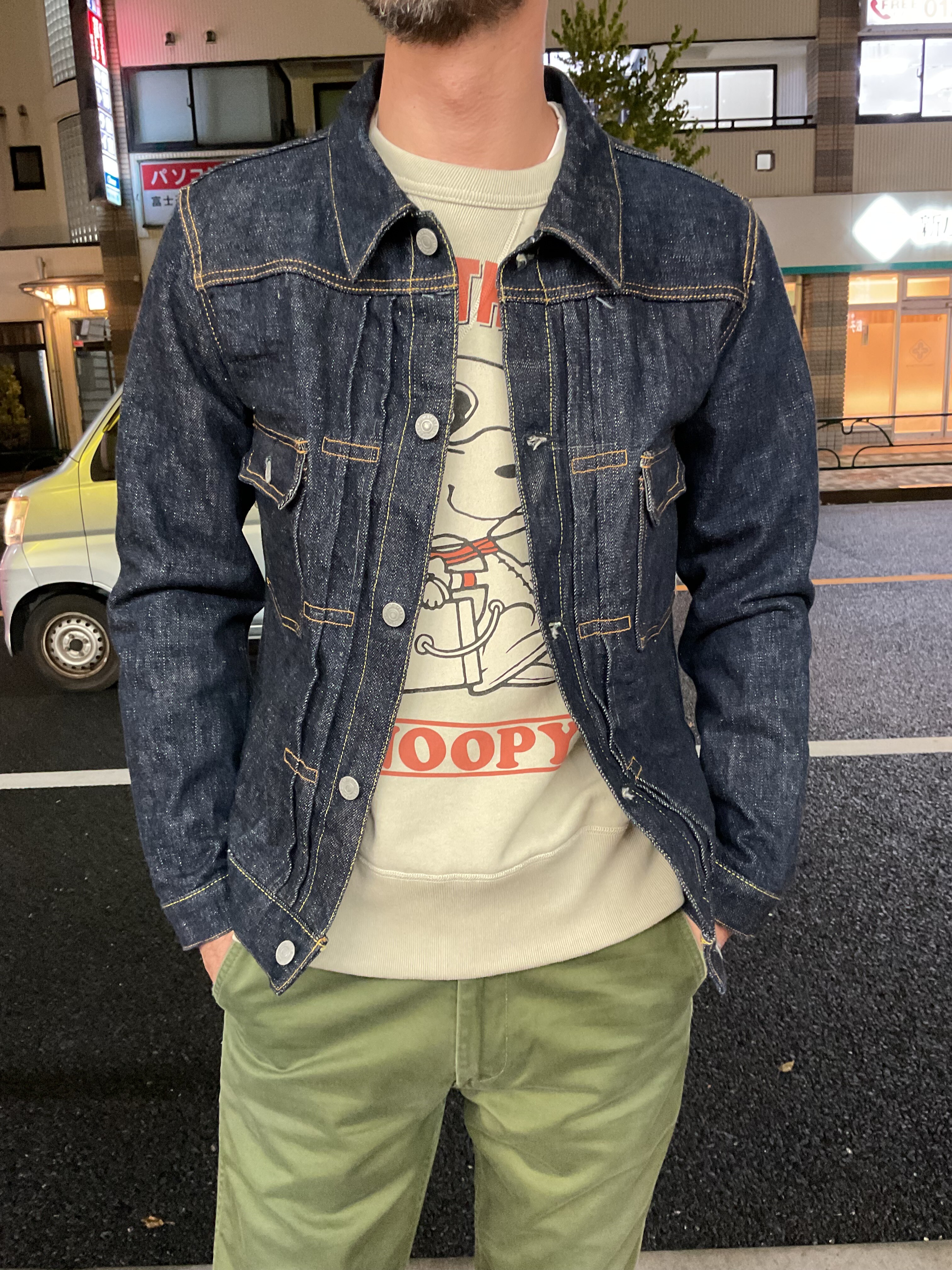 エイトジー ！！男デニム デニムジャケット 2ndモデル！！ : Gパン屋サカイ