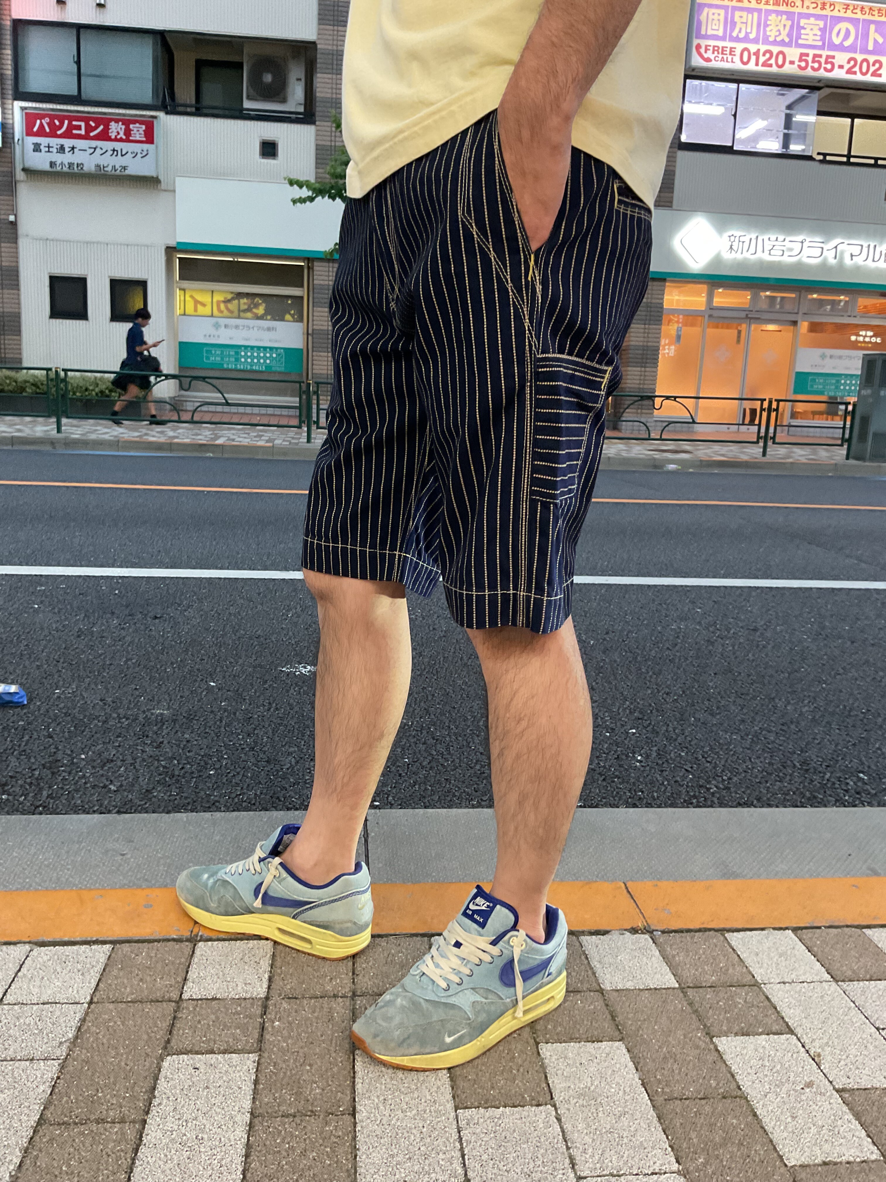 エイトジー！！ウォバッシュストライプショートパンツ！！ : Gパン屋サカイ