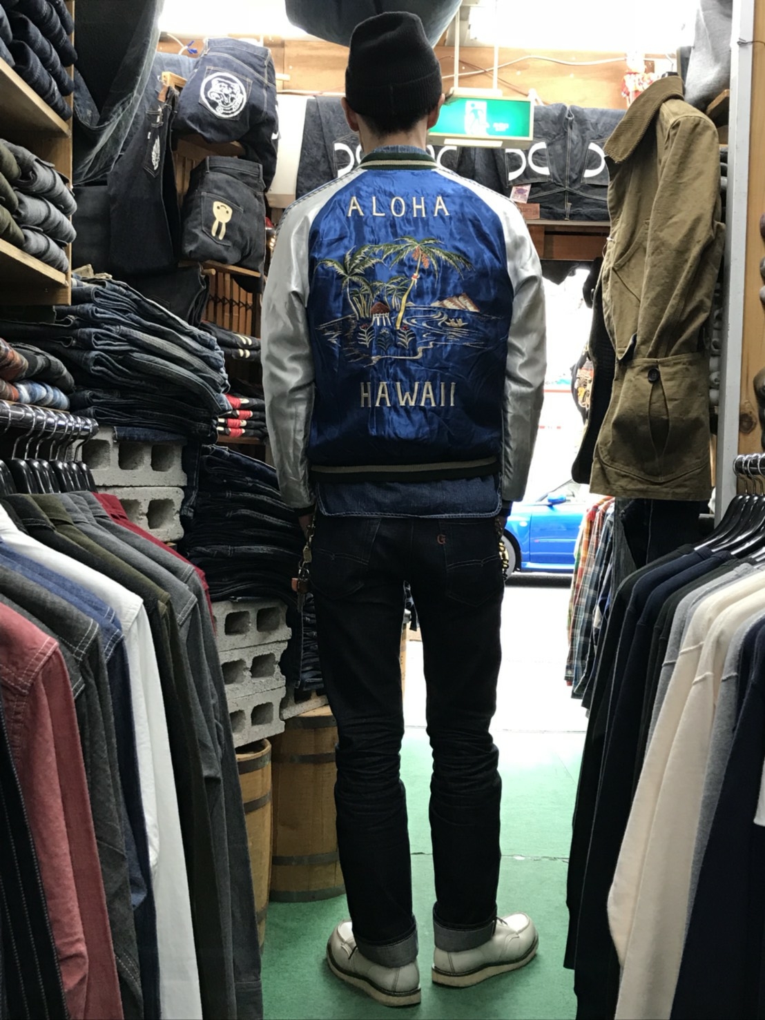 テーラー東洋！スカジャン“PALM TREE×HAWAII MAP”！！ : Gパン屋サカイ