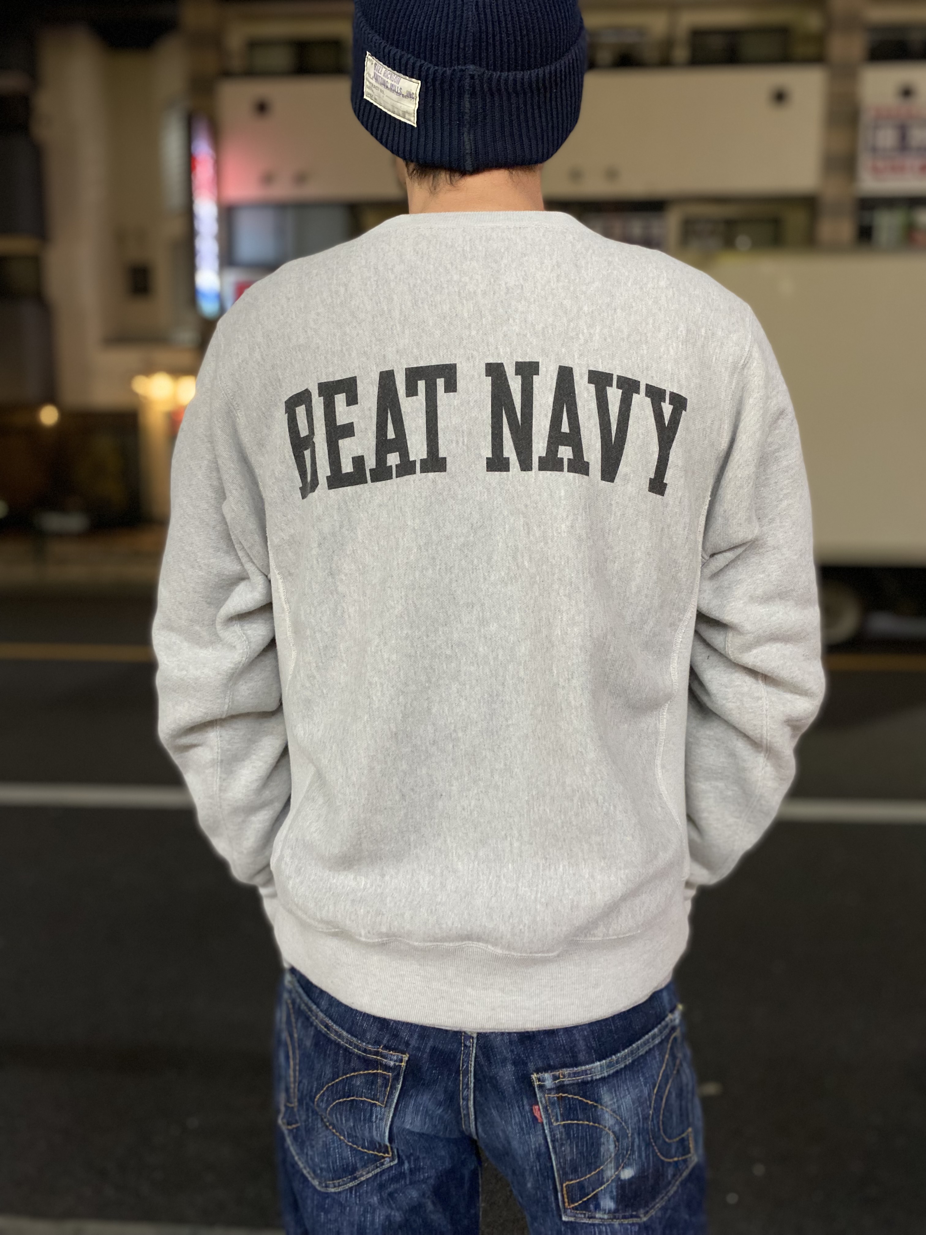 バズリクソンズ！HORIZONTAL KNITTING SWEAT SHIRT 