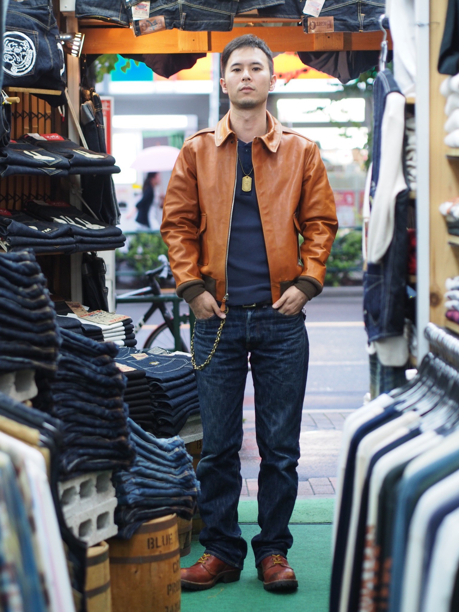 バズリクソンズ A-2 サイズ42 ラセットブラウン バズリクソンズ