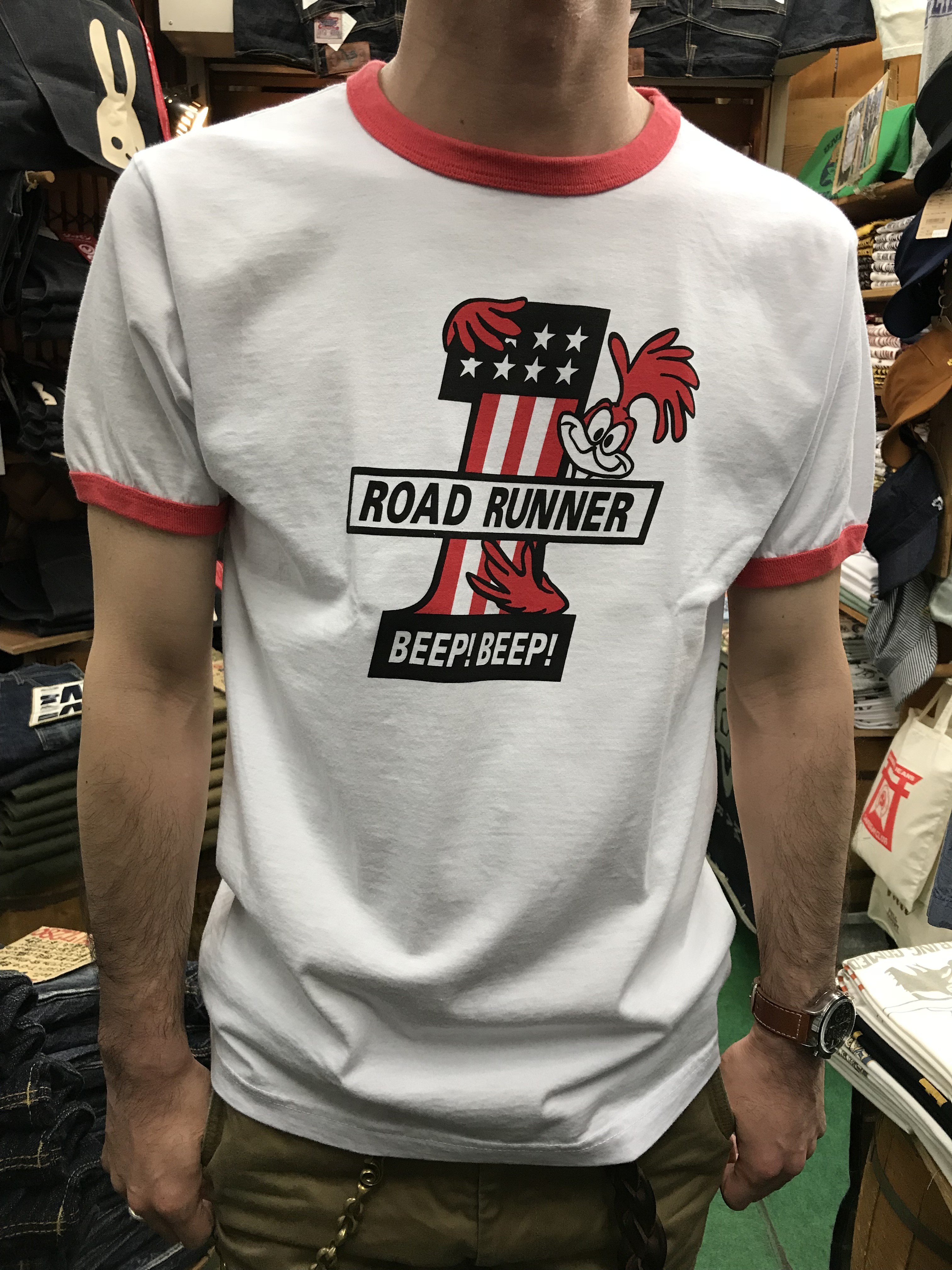 チェスウィック！ロードランナー、リンガーTシャツ！！ : Gパン屋サカイ
