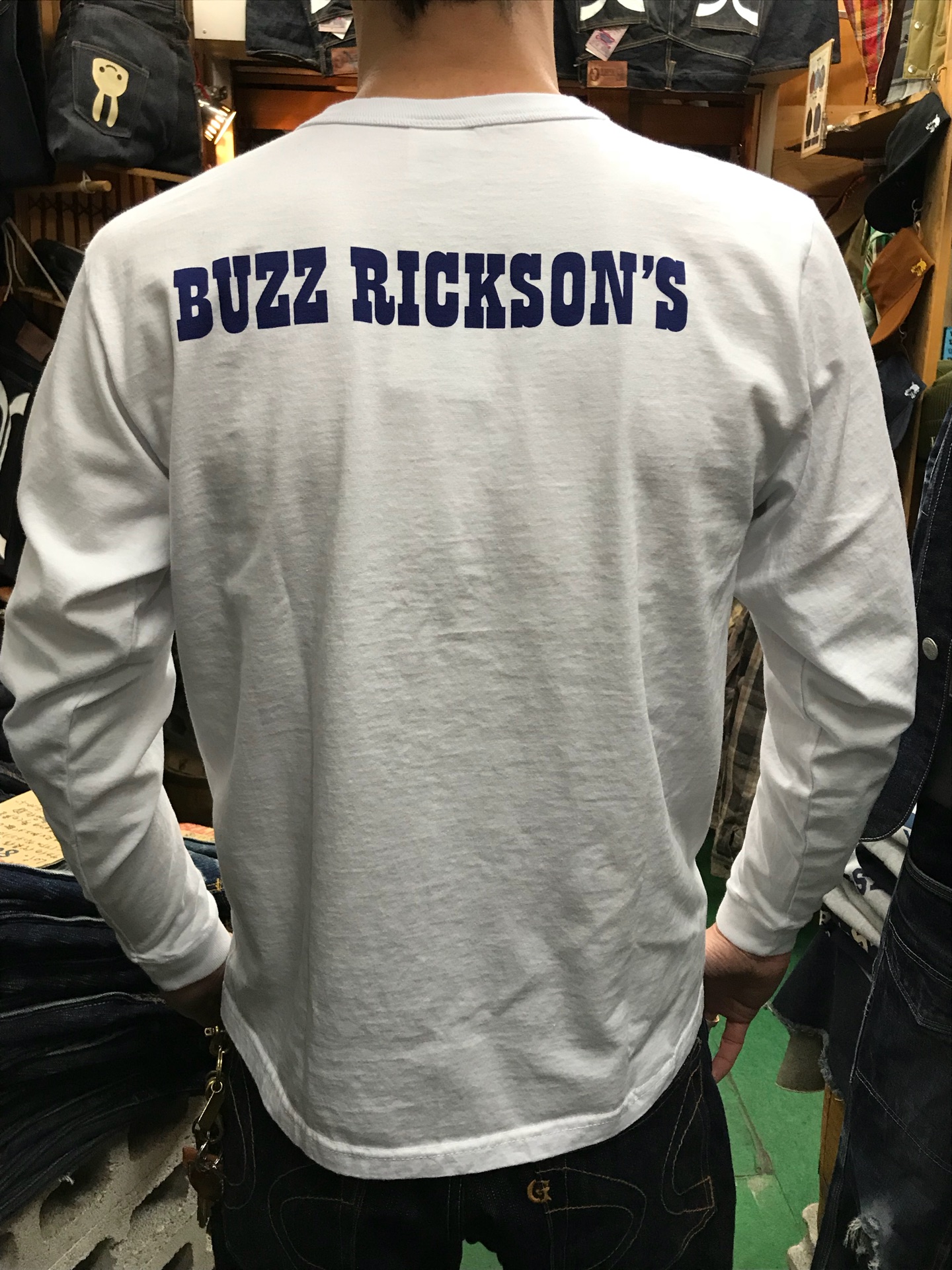 バズリクソンズ スヌーピー 長袖tシャツ Usaf Gパン屋サカイ