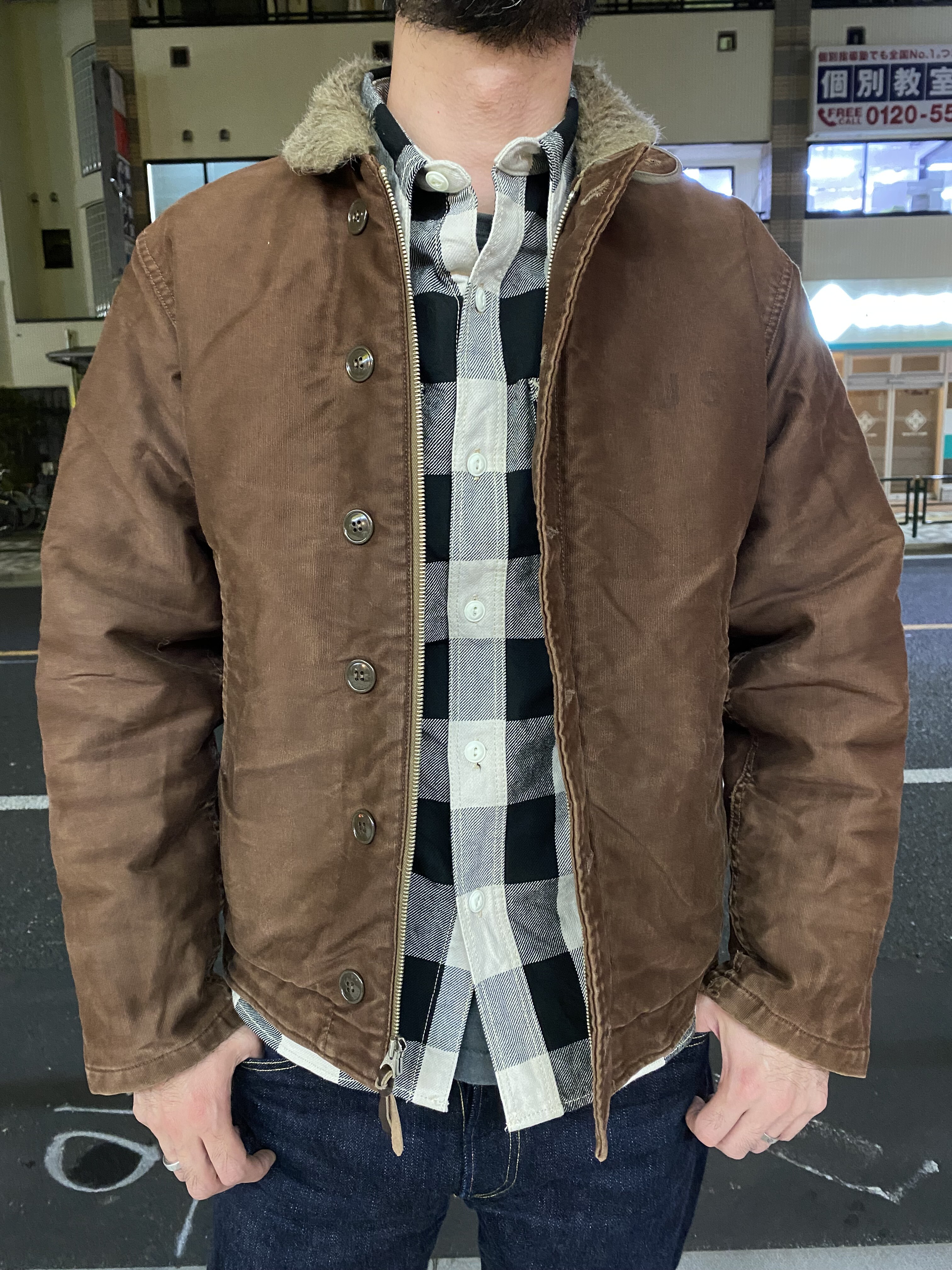 バズリクソンズ！N-1 BROWN DEMOTEX-ED ！！ : Gパン屋サカイ