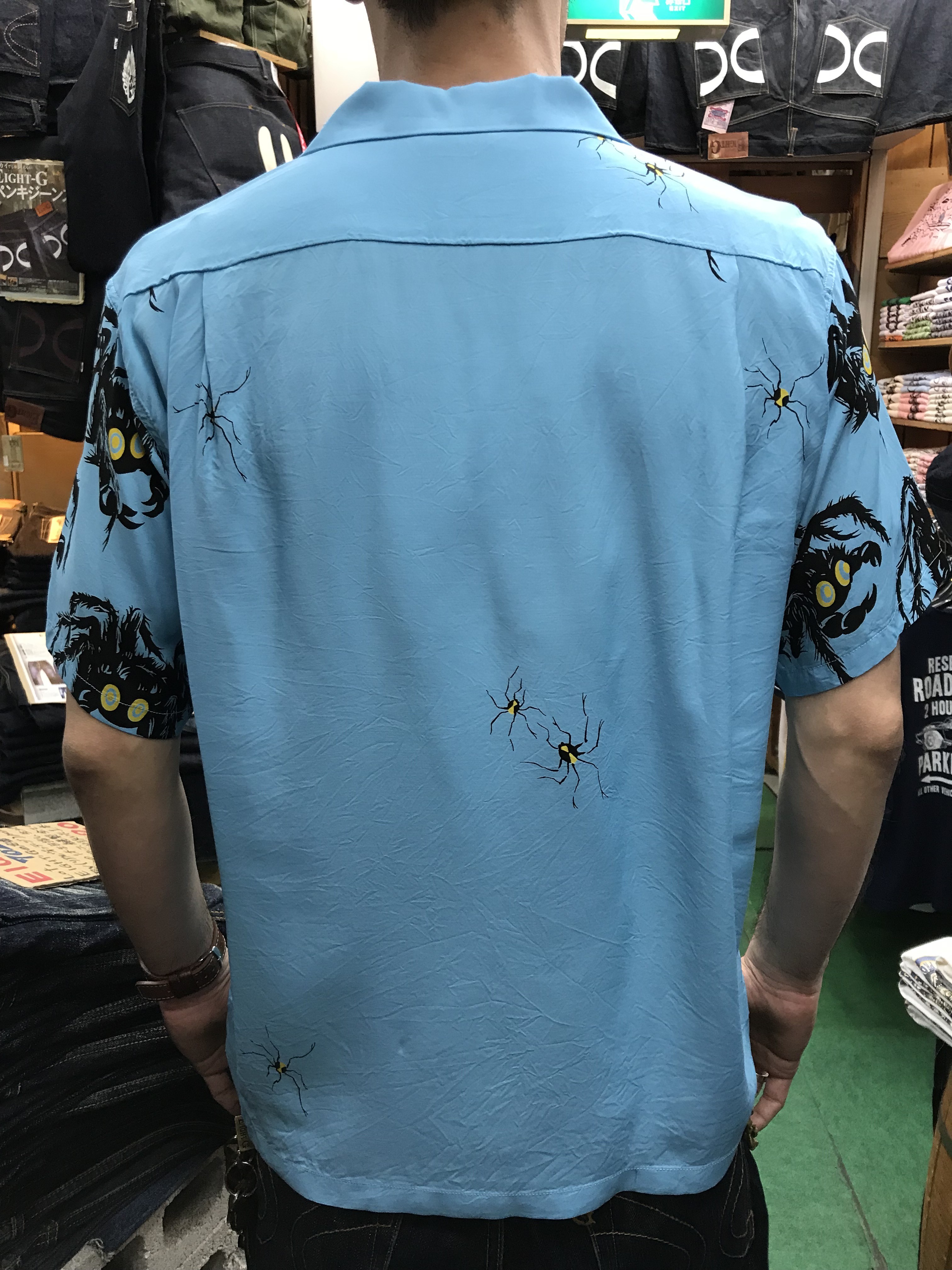 スターオブハリウッド！アロハシャツ“タランチュラ”！！ : Gパン屋サカイ