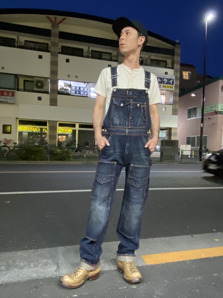 エイトジー！オーバーオール“8OV-02” RD-2 : Gパン屋サカイ