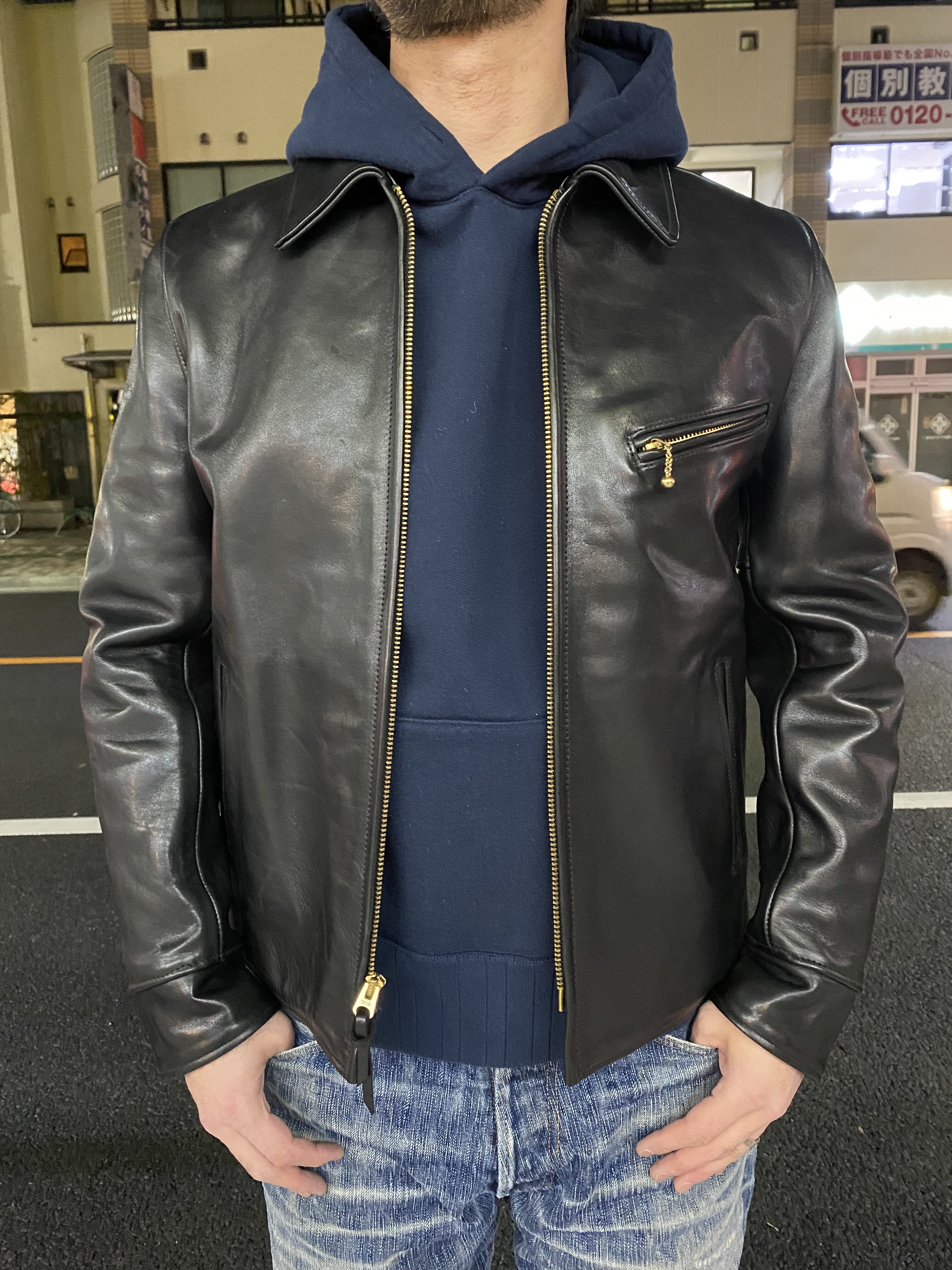 エイトレザーズ！シングルスポーツジャケット“8JK-13”！！ : G