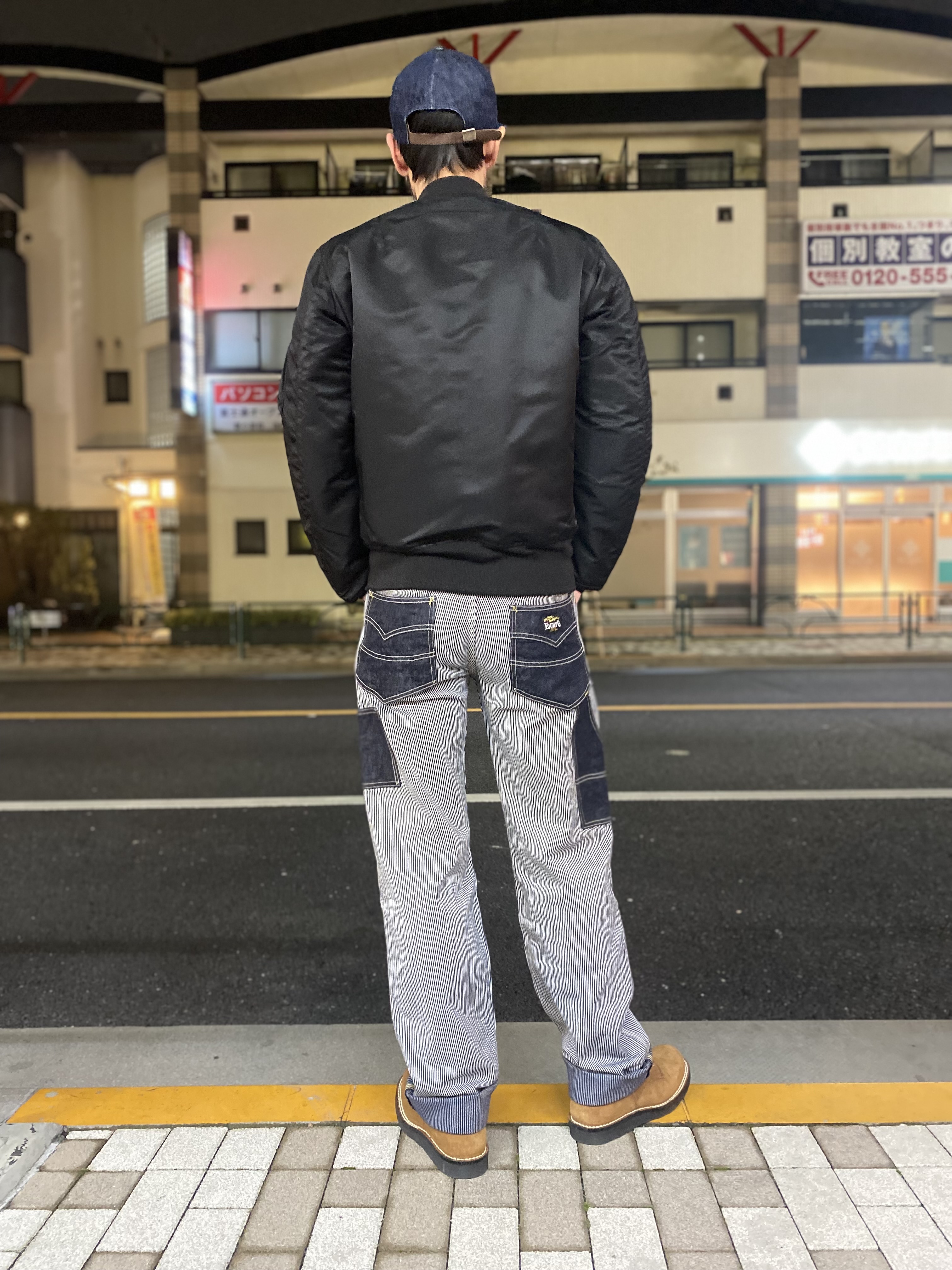 バズリクソンズ！ウイリアム・ギブソン コレクション“MA-1 LONG