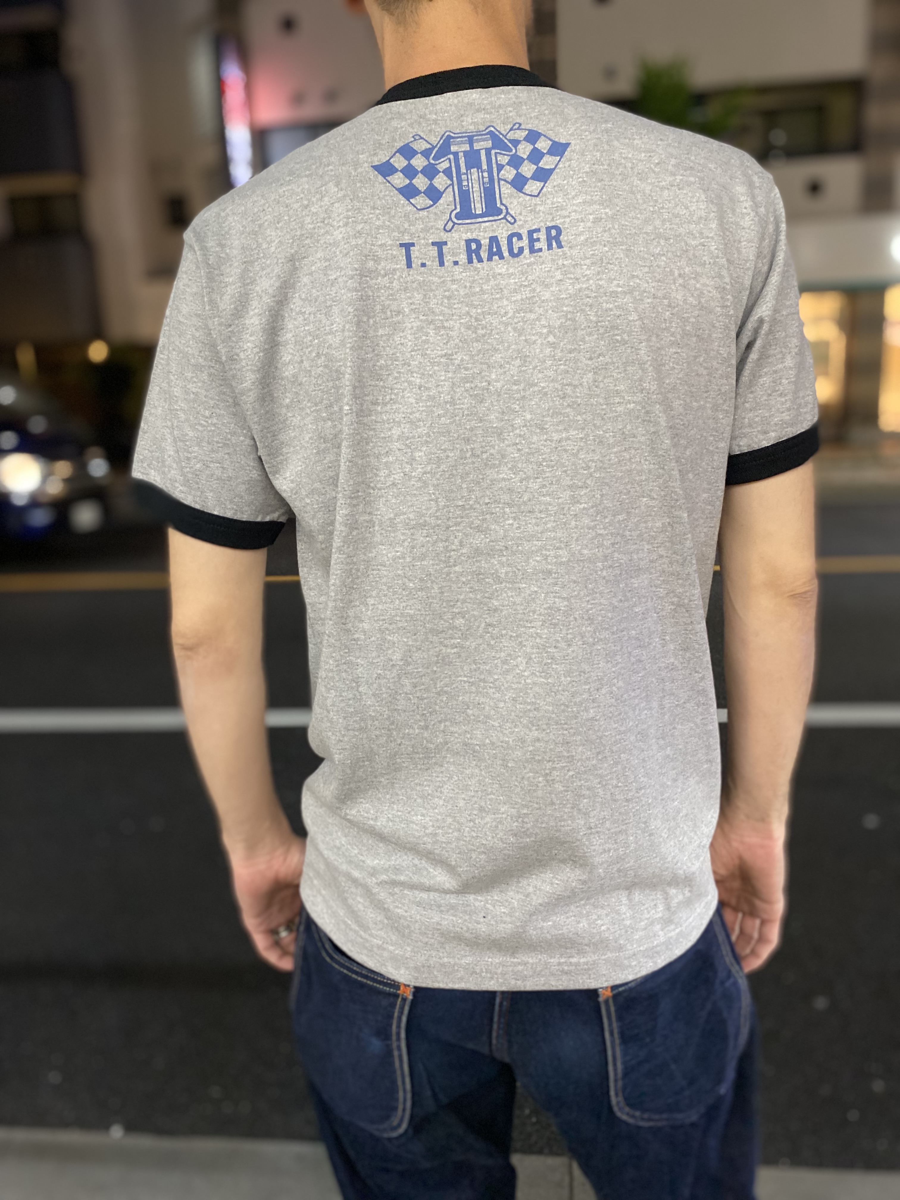 9T5181【クリックポスト対応】トイズマッコイ 半袖リンガーTシャツ 