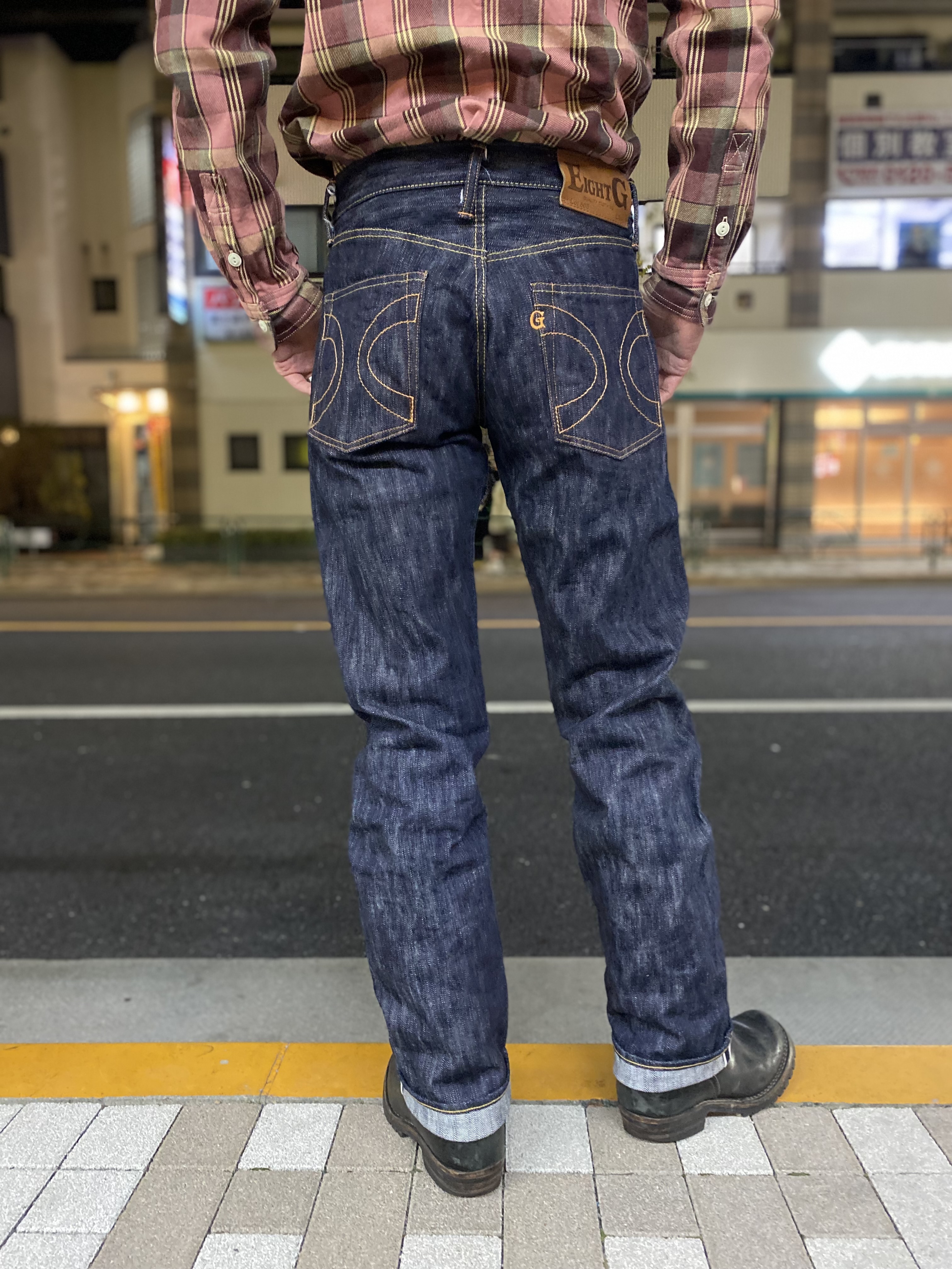 エイトジー！ 男デニム第一弾 803-WA 19オンスデニム・レギュラー 