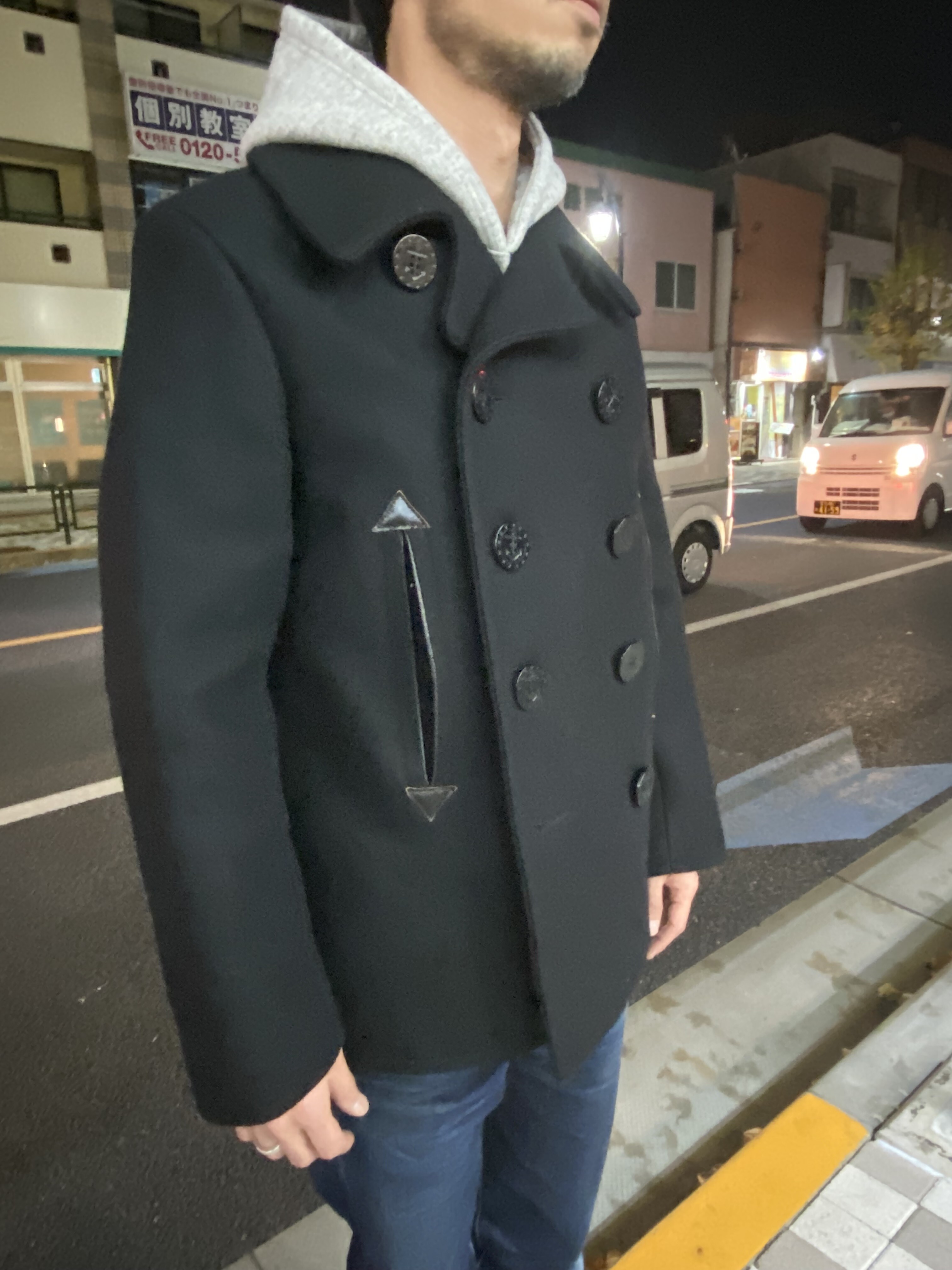 バズリクソンズ ！ブラック Pコート ウィリアムギブソン！！ : Gパン 