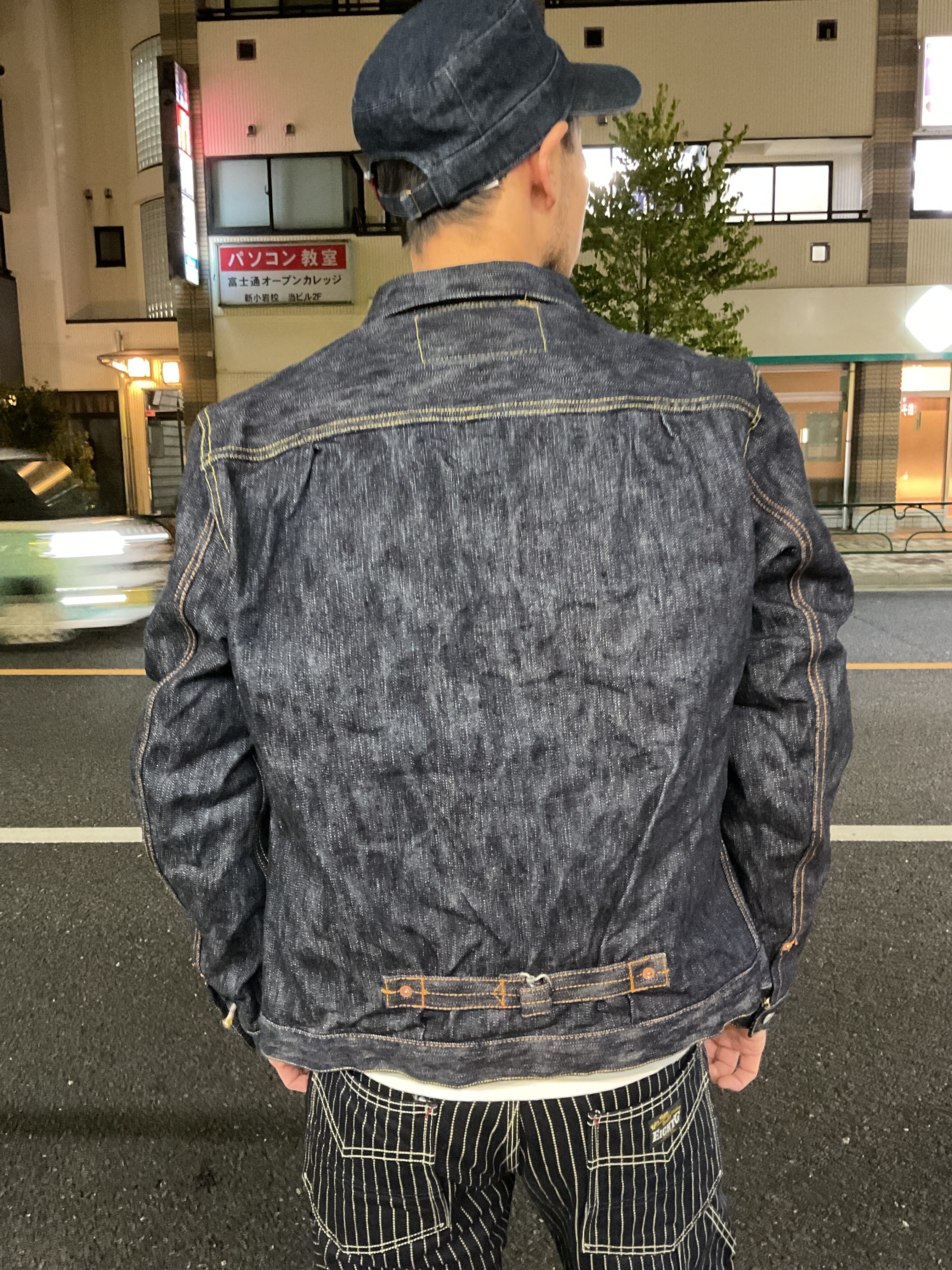 エイトジー!!男デニム第一弾デニムジャケット Gジャン1stモデル!! : G