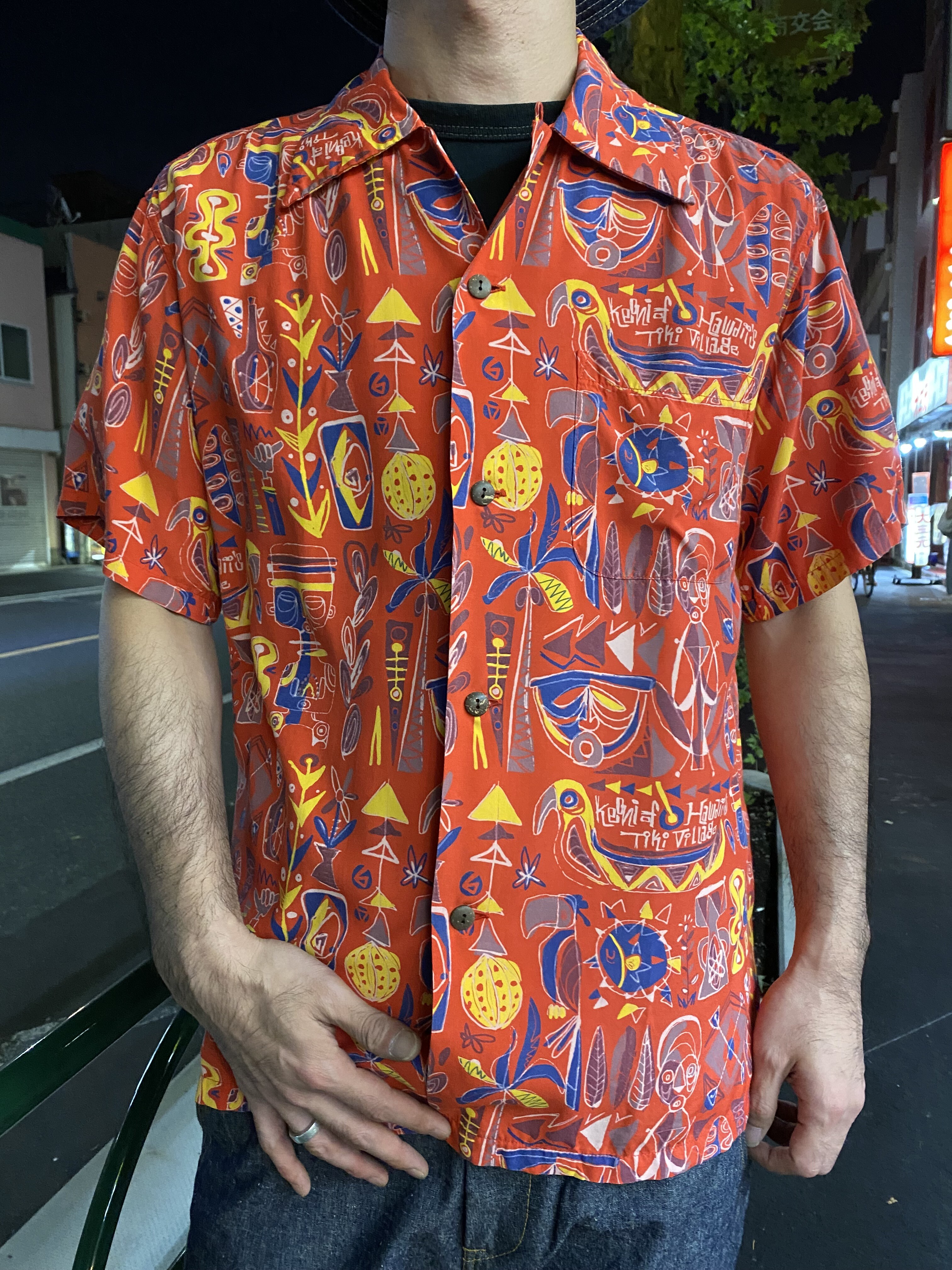サンサーフ半袖アロハシャツ ！ KEONI OF HAWAII 