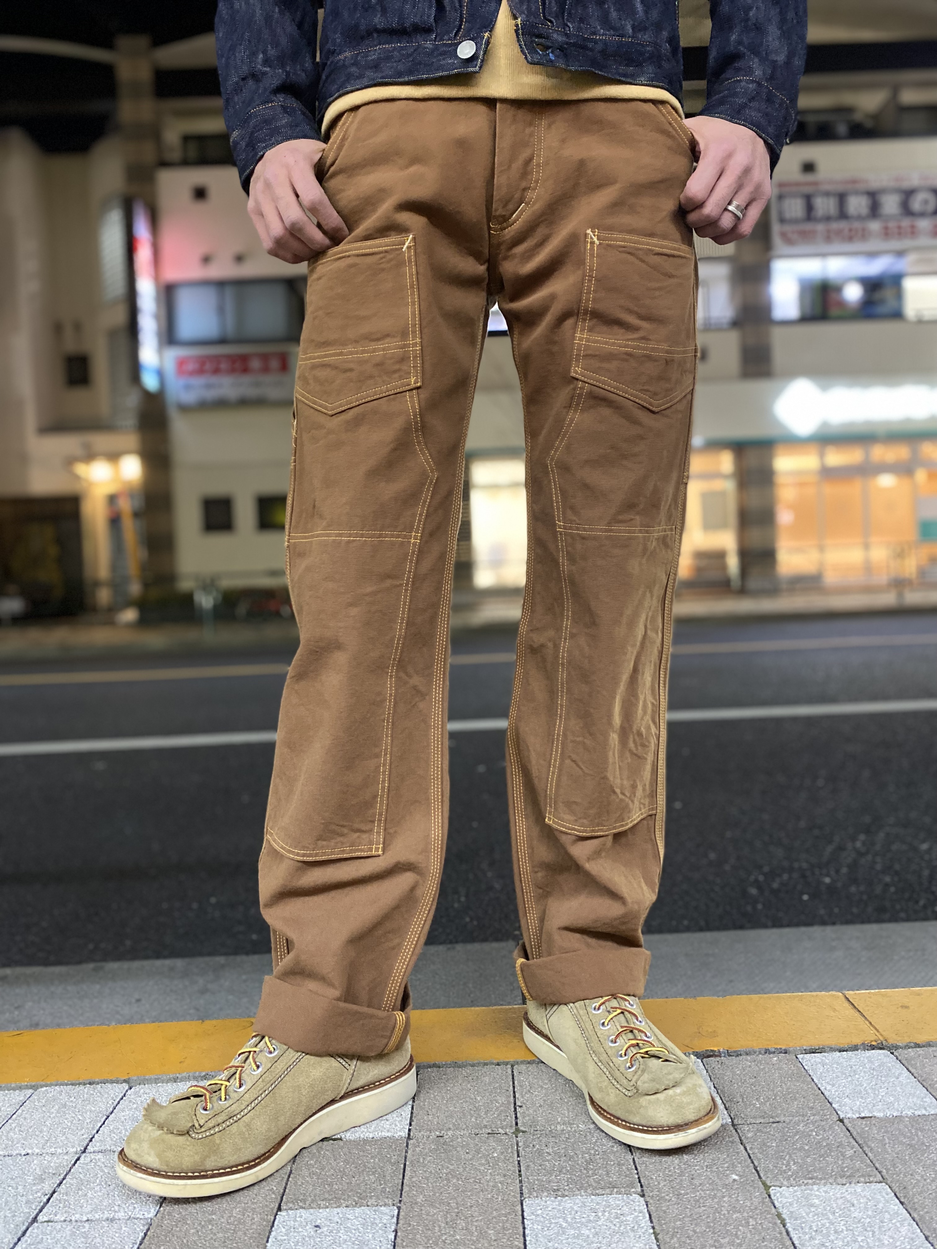 EIGHT-G（エイトジー） ワークパンツ 8WK-05 KING SIZE 13.5oz
