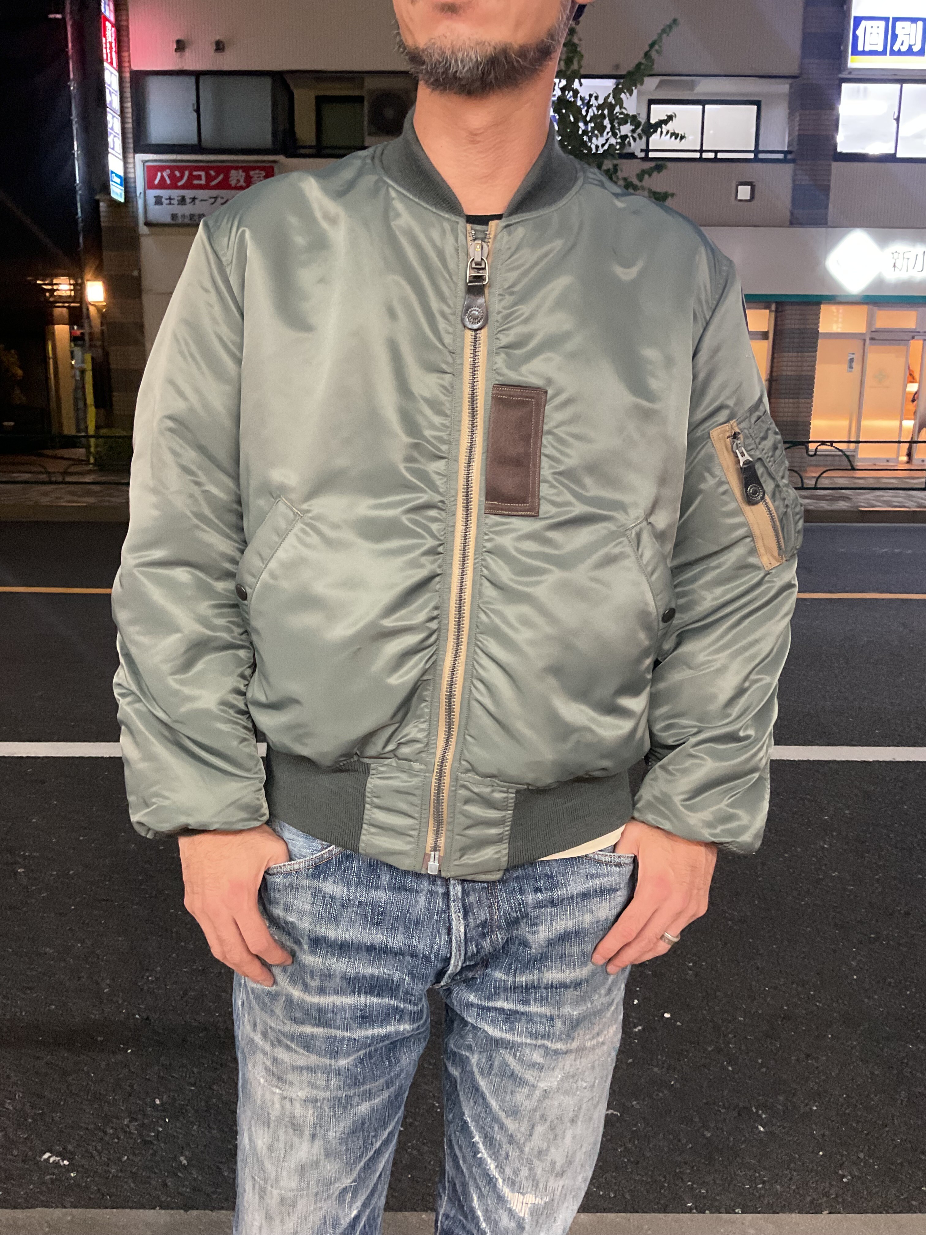 バズリクソンズ　実名復刻　MA-1 初期型フライトジャケット バズリクソンズ！！MA-1 初期型 アルバートターナー社実名復刻！！ : G