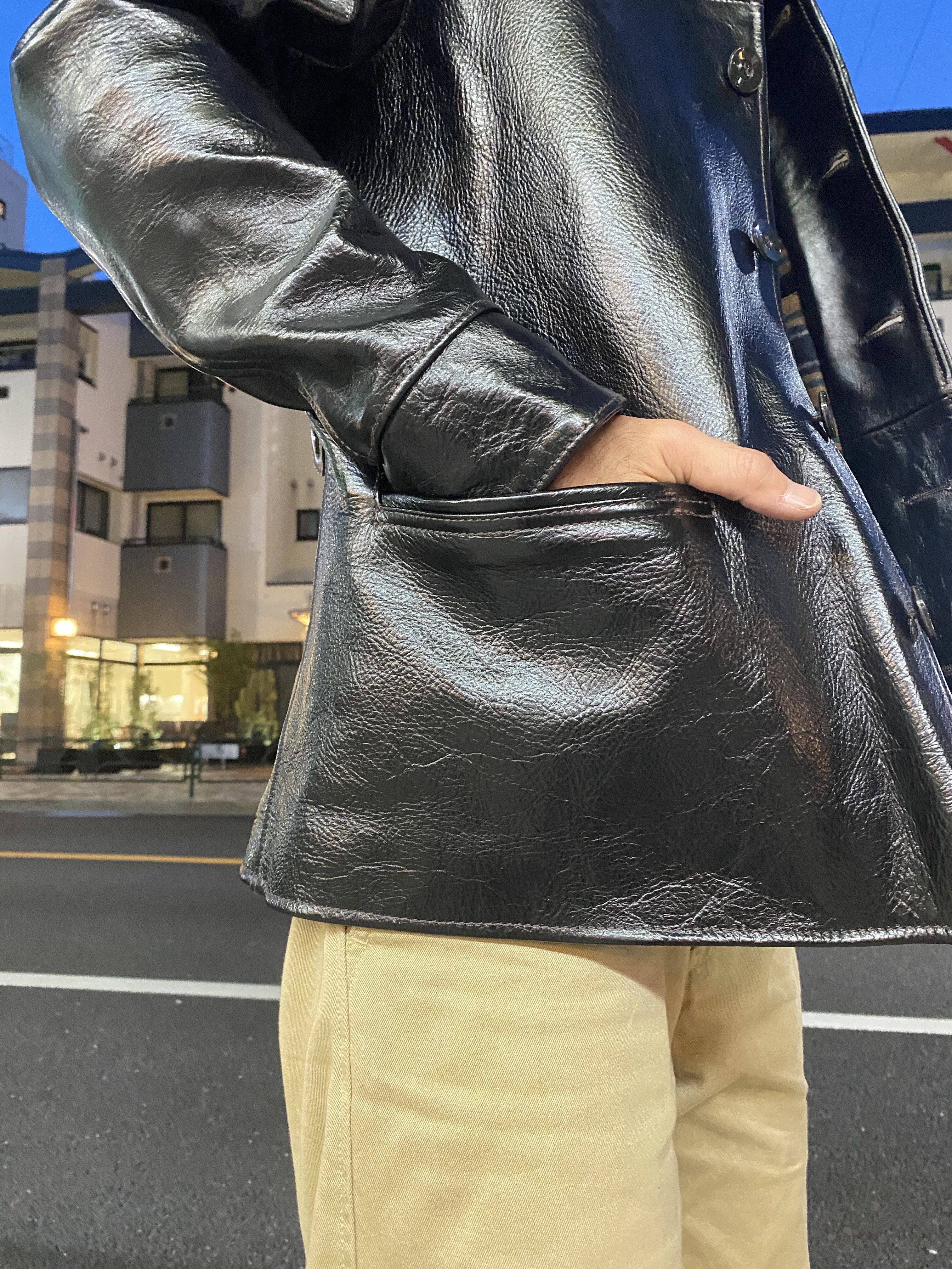 エイトレザーズ！ ホースハイドレザー・スポーツカーコート！！ : G