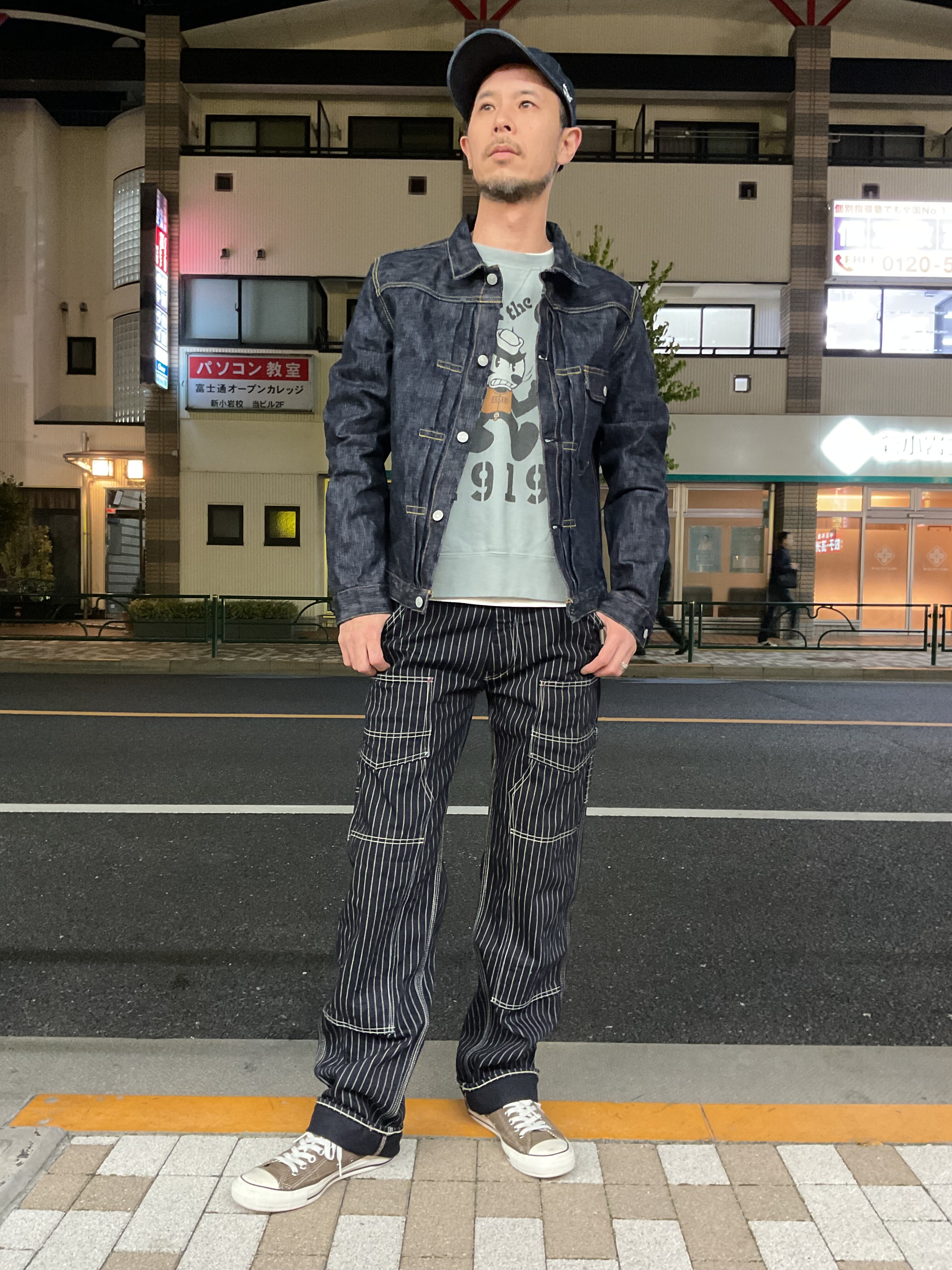 エイトジー!!男デニム第一弾デニムジャケット Gジャン1stモデル!! : G