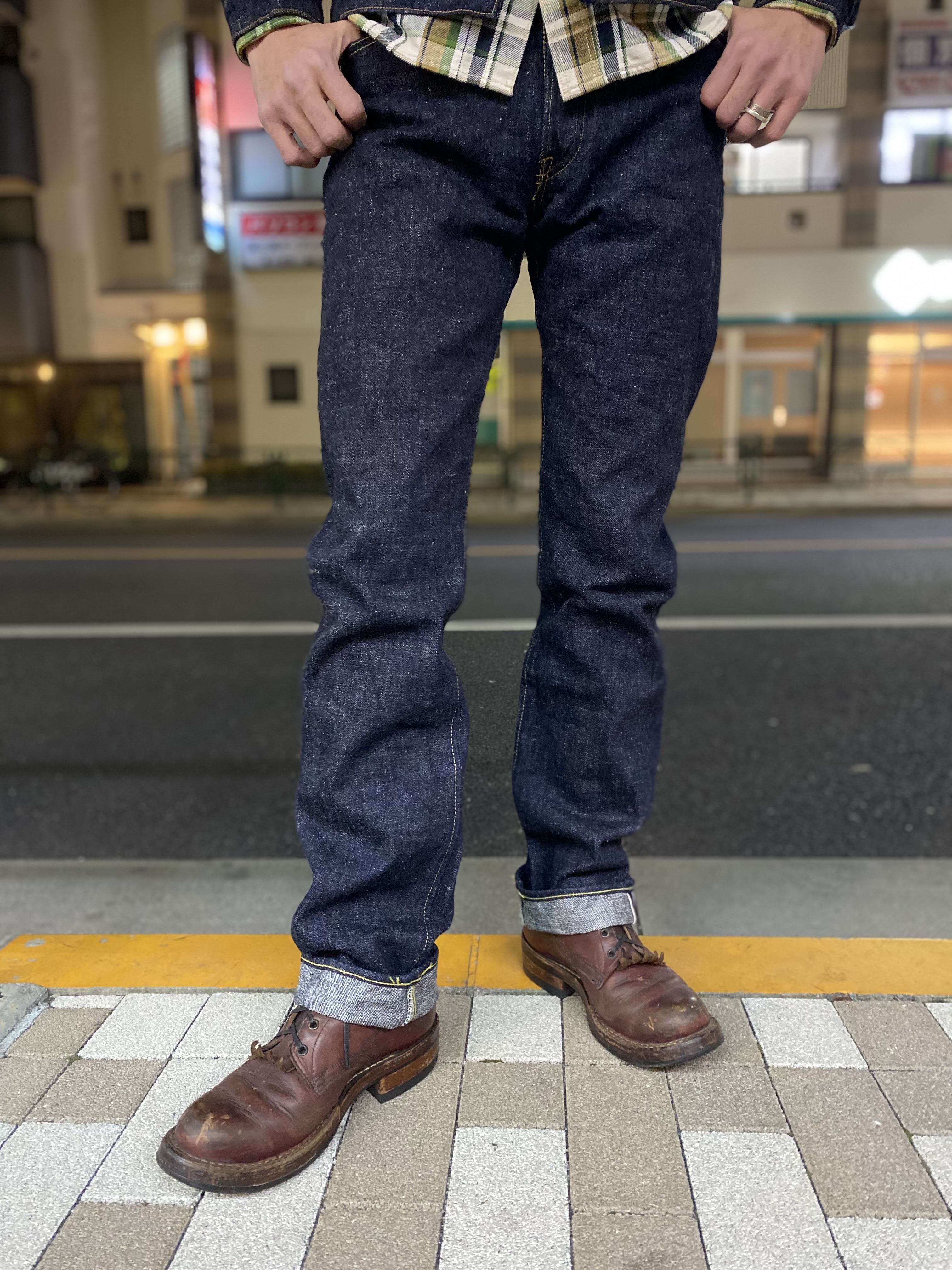 エイトジー ！702-WA 男デニム第二弾・タイトストレートジーンズ