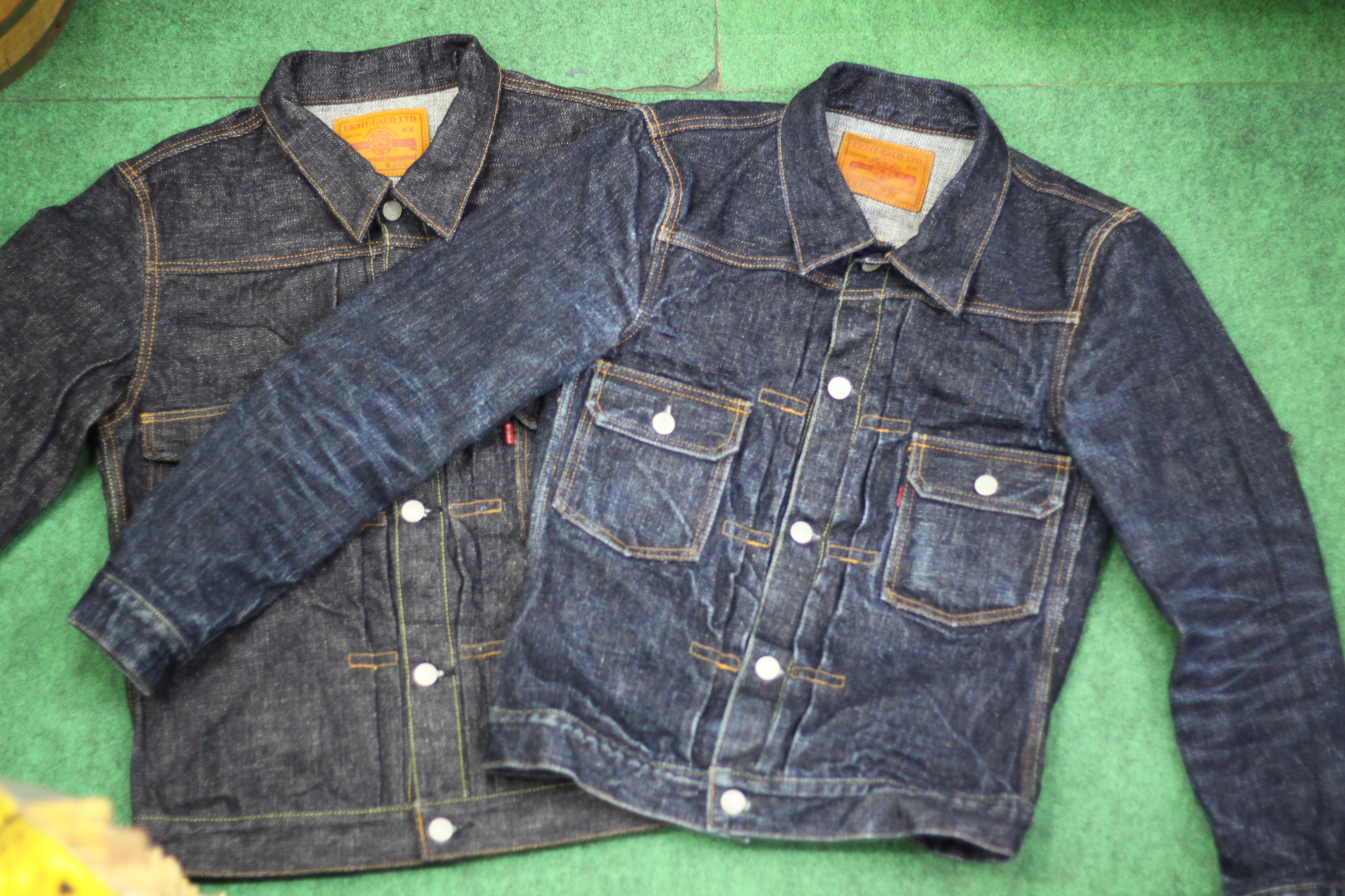 男デニム第2弾セットアップ 経年変化報告(4ヶ月目) : Gパン屋サカイ