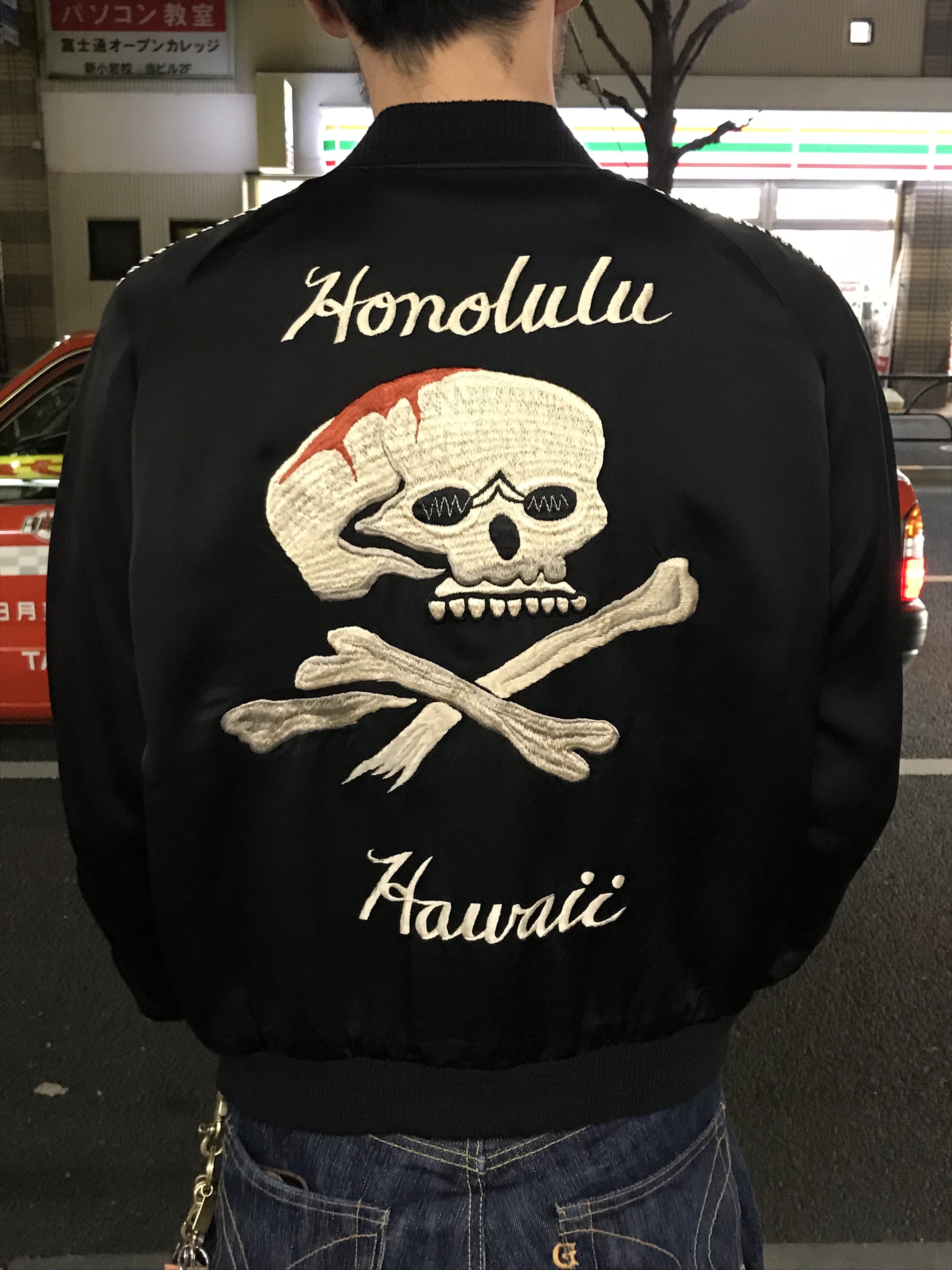 港商商会！スペシャルスカジャン“BLOODY SKULL×龍虎”！！ : Gパン屋サカイ