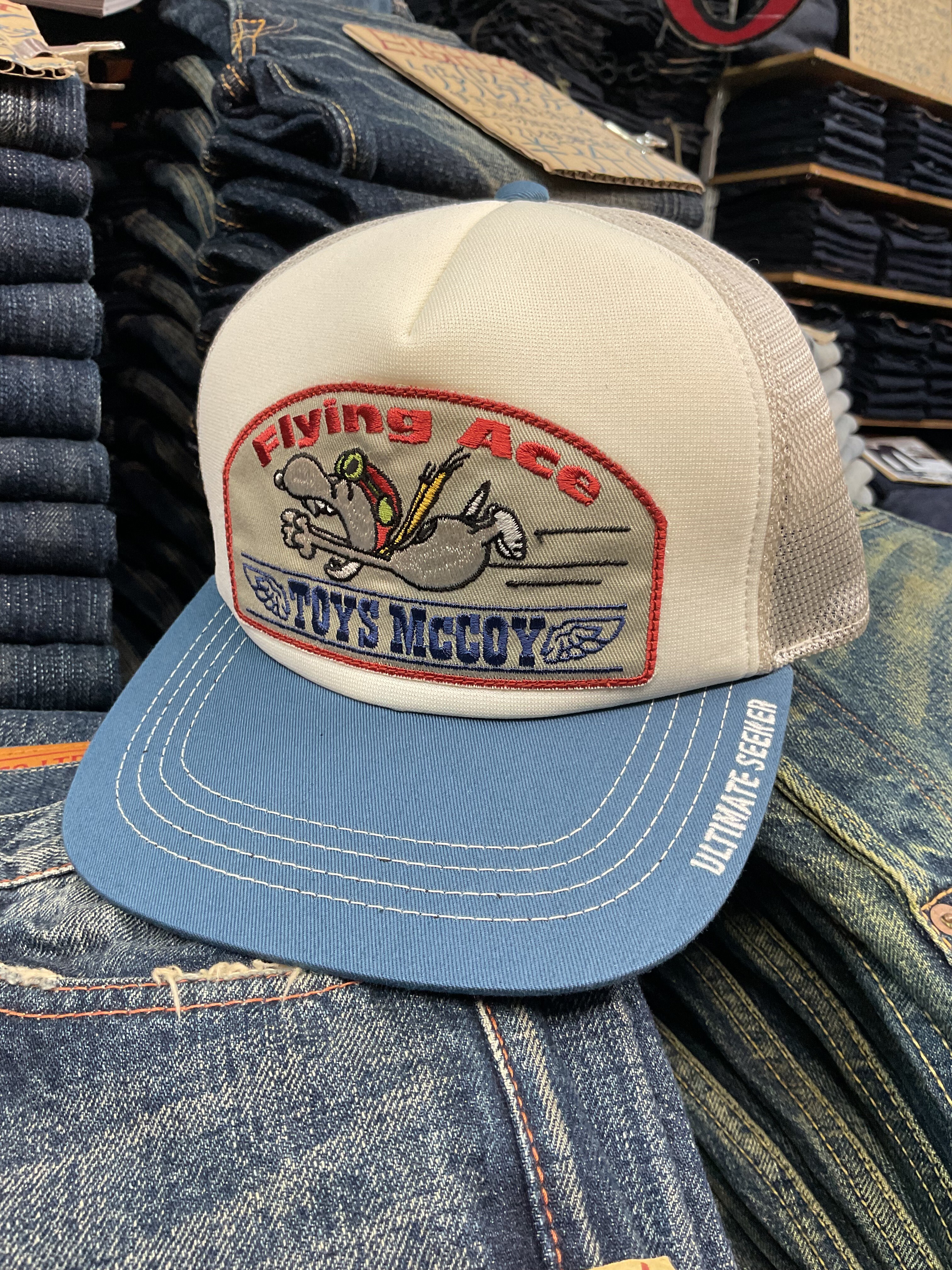 トイズマッコイ MESH CAP　SNOOPY“FLYING ACE” TOYS McCOY（トイズマッコイ） メッシュキャップ 帽子 スヌーピー