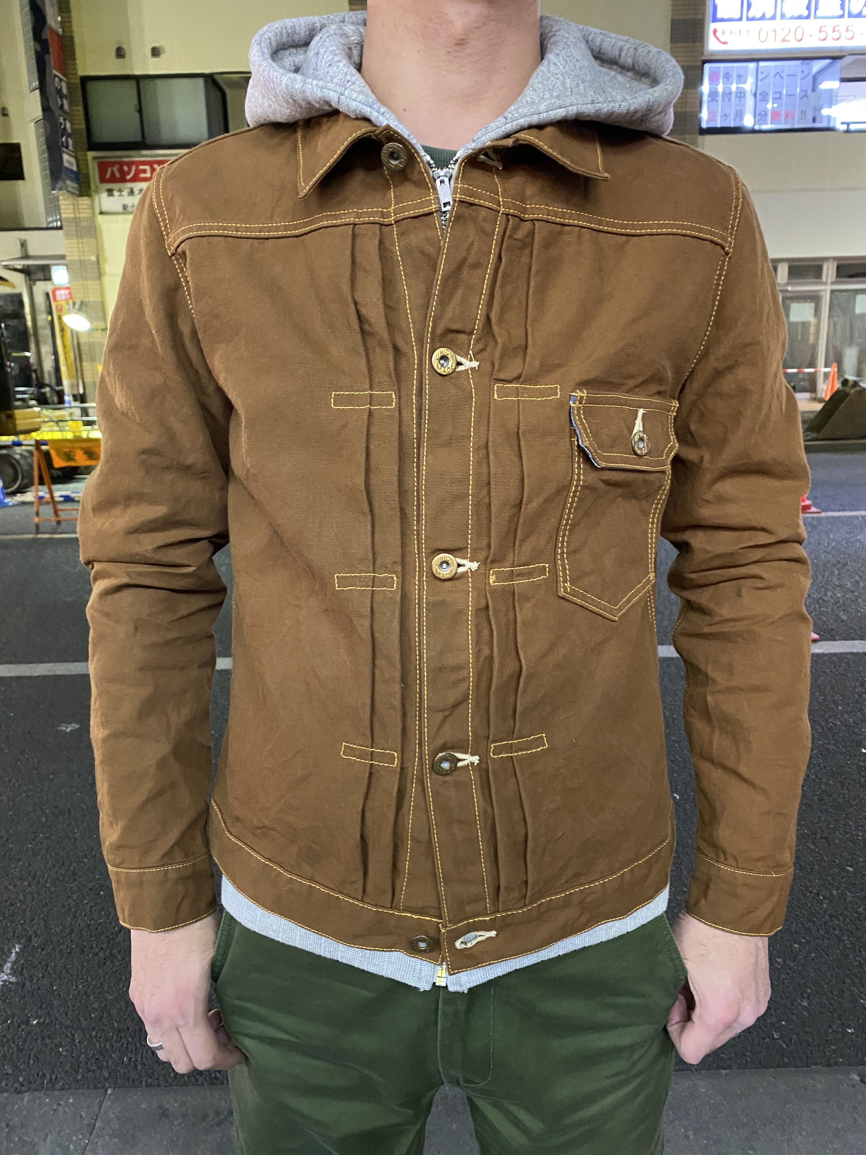 エイトジー ！ファーストモデルブラウンダック ジャケット！！ : Gパン
