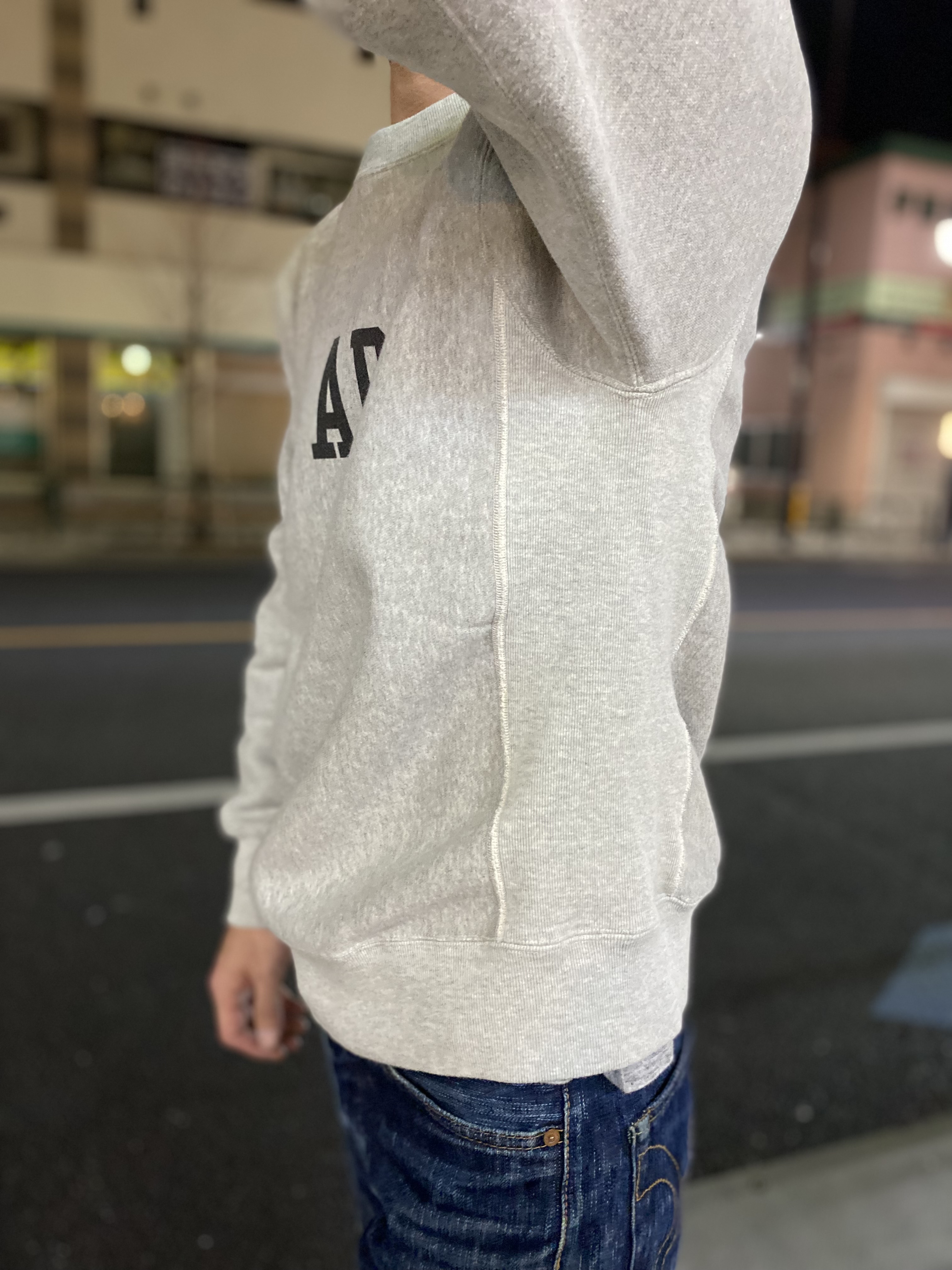バズリクソンズ！HORIZONTAL KNITTING SWEAT SHIRT 