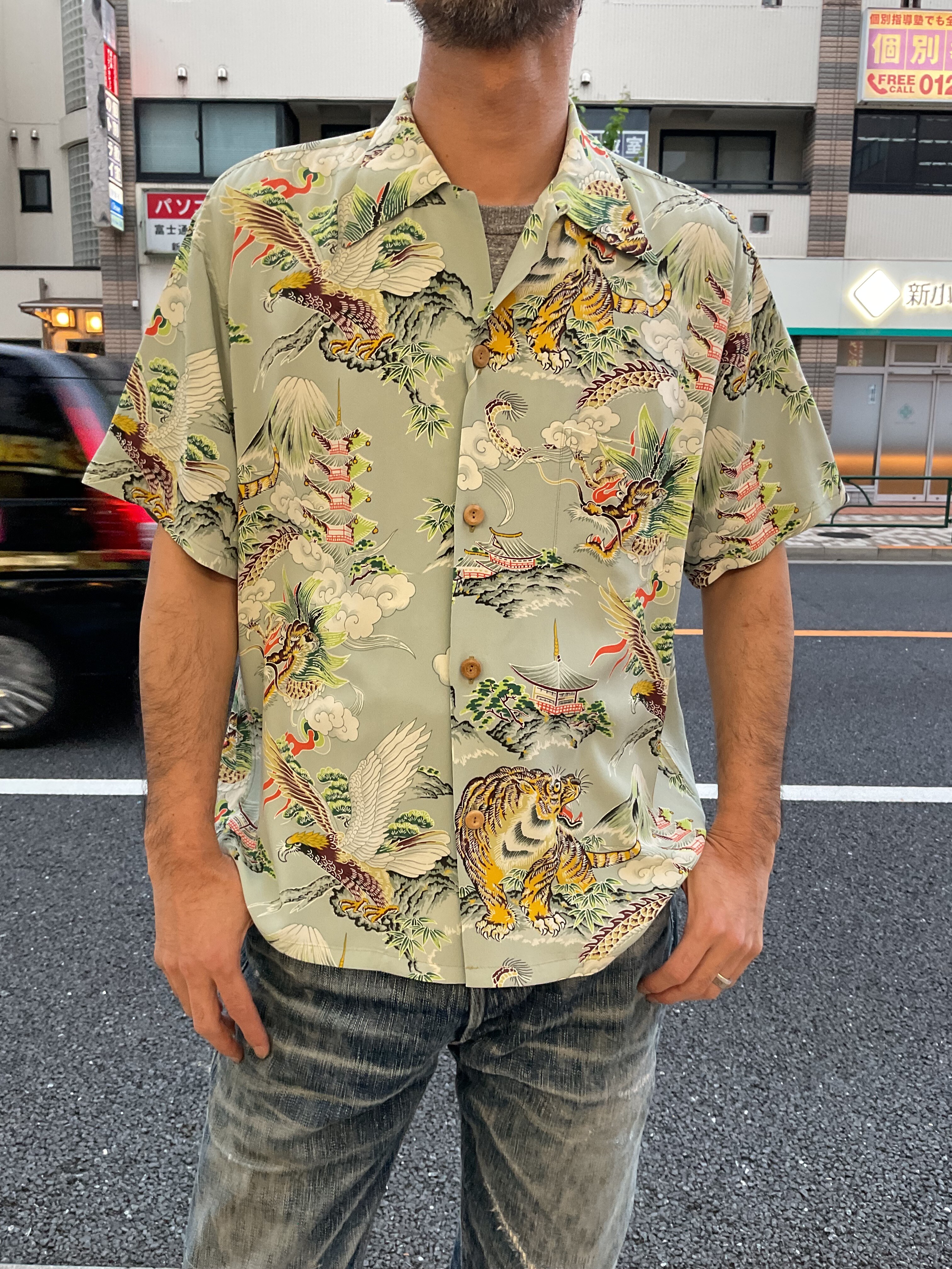 サンサーフ アロハシャツ！！スペシャルエディション“EAGLE, TIGER