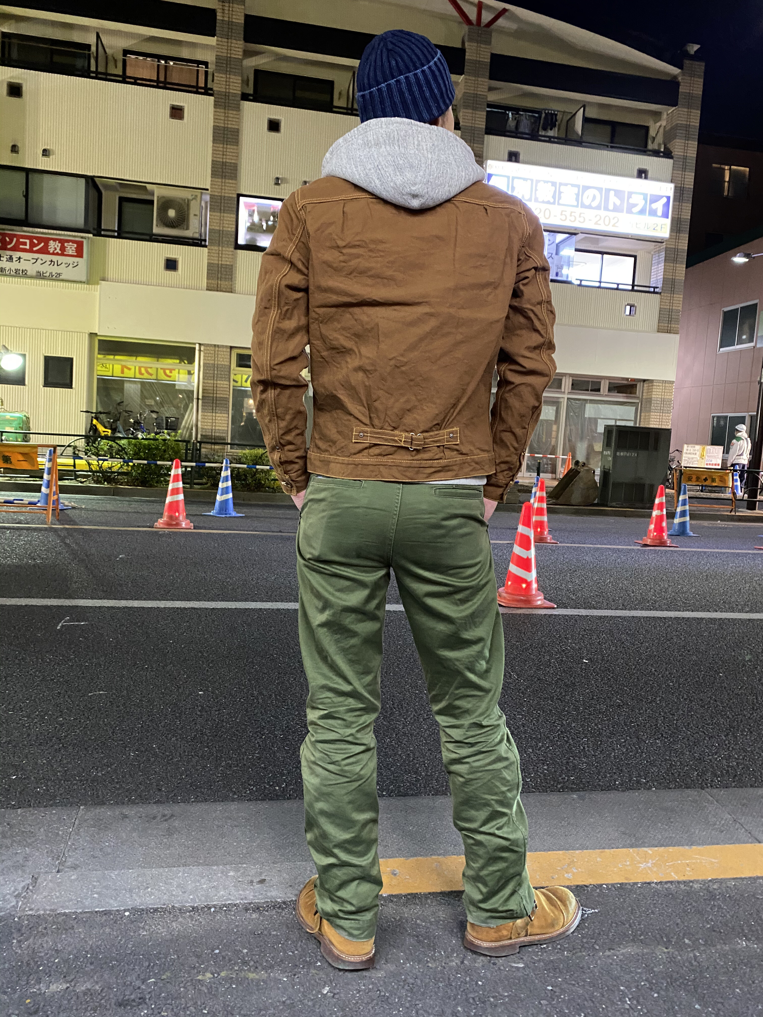 エイトジー ！ファーストモデルブラウンダック ジャケット！！ : Gパン