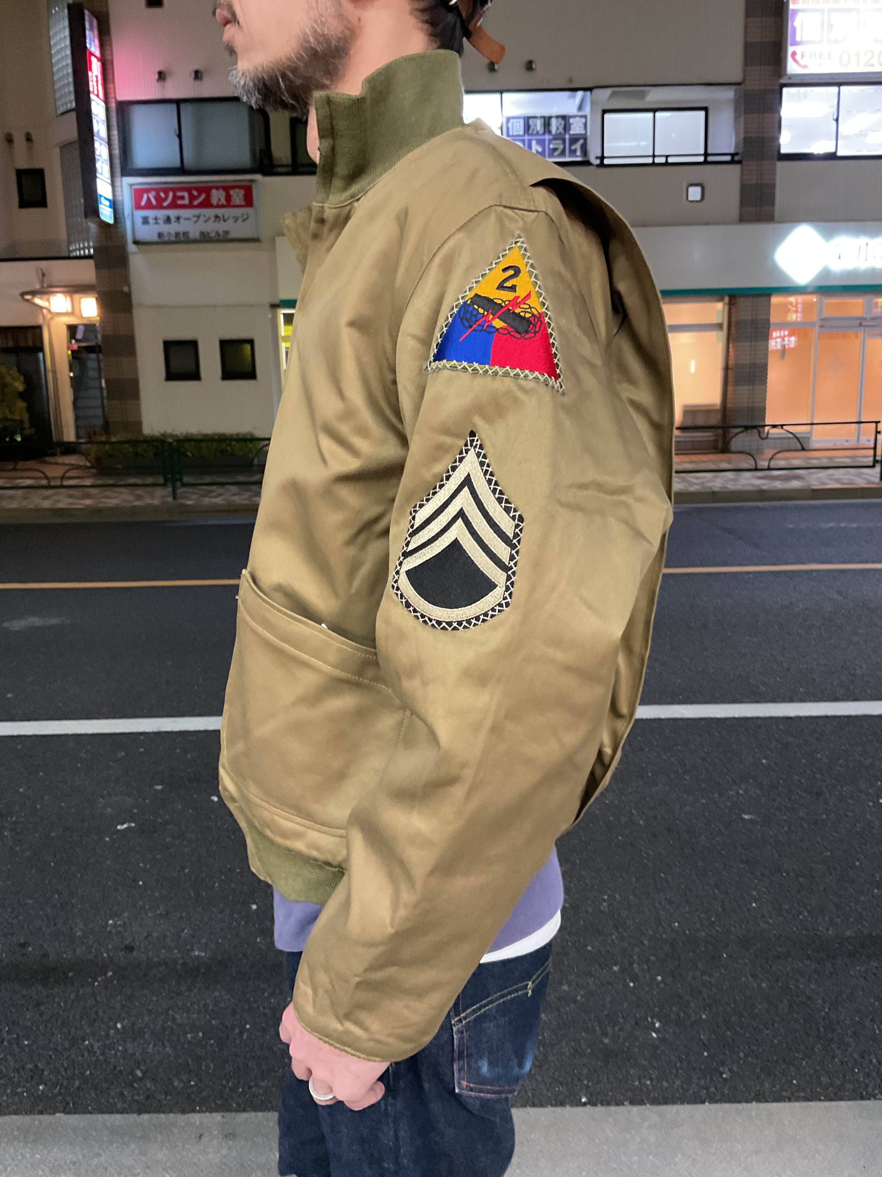 バズリクソンズ ！！タンカースジャケット パッチポケット“BUZZ