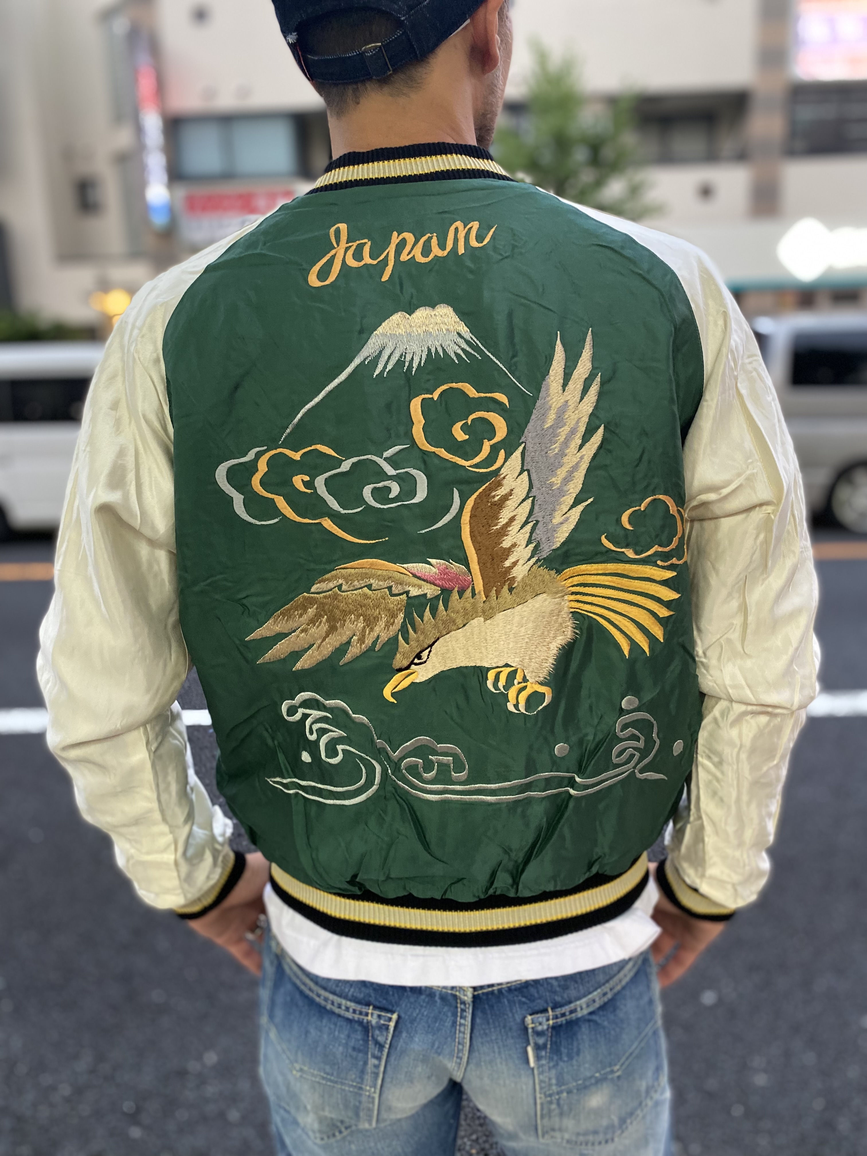 テーラー東洋 スカジャン “DRAGON × TIGER × EAGLE 