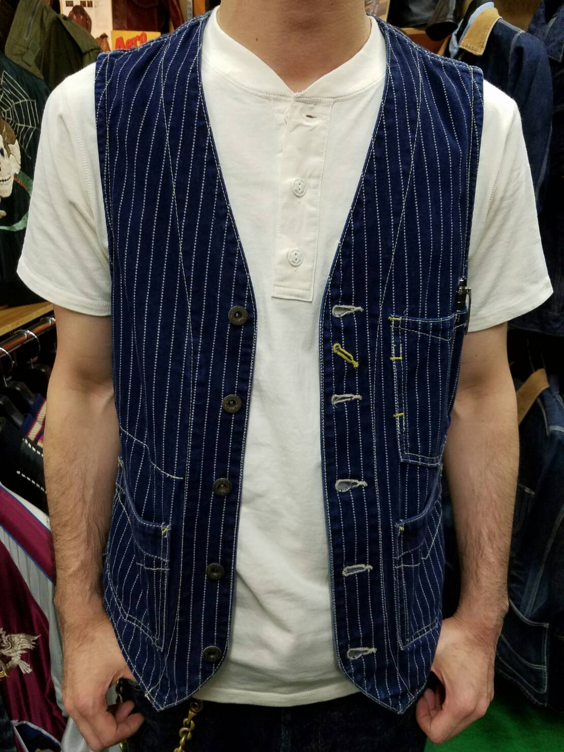 エイトジーのウォバッシュベスト！！ : Gパン屋サカイ