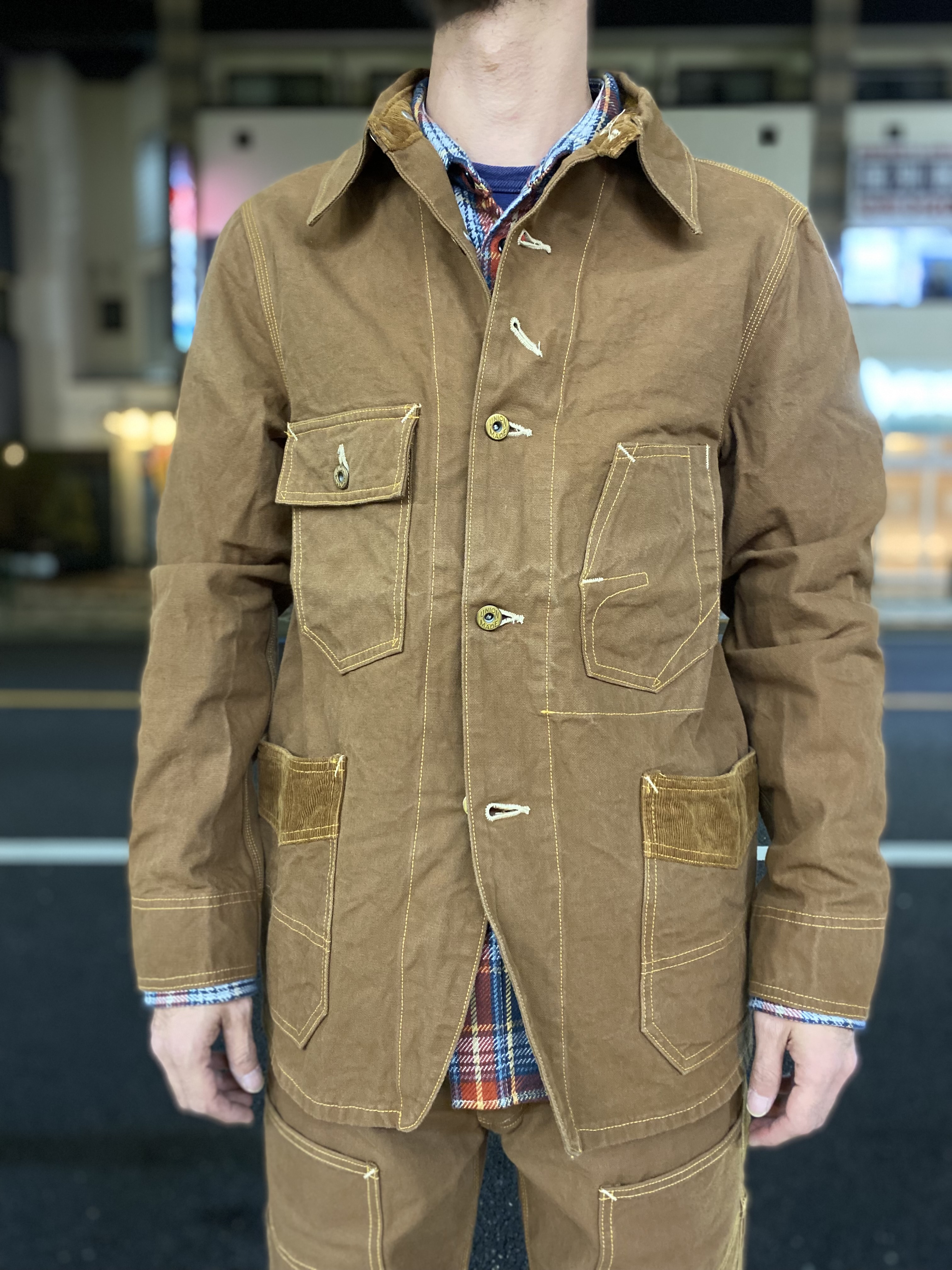 エイトジー！ブラウンダックカバーオール！！ : Gパン屋サカイ