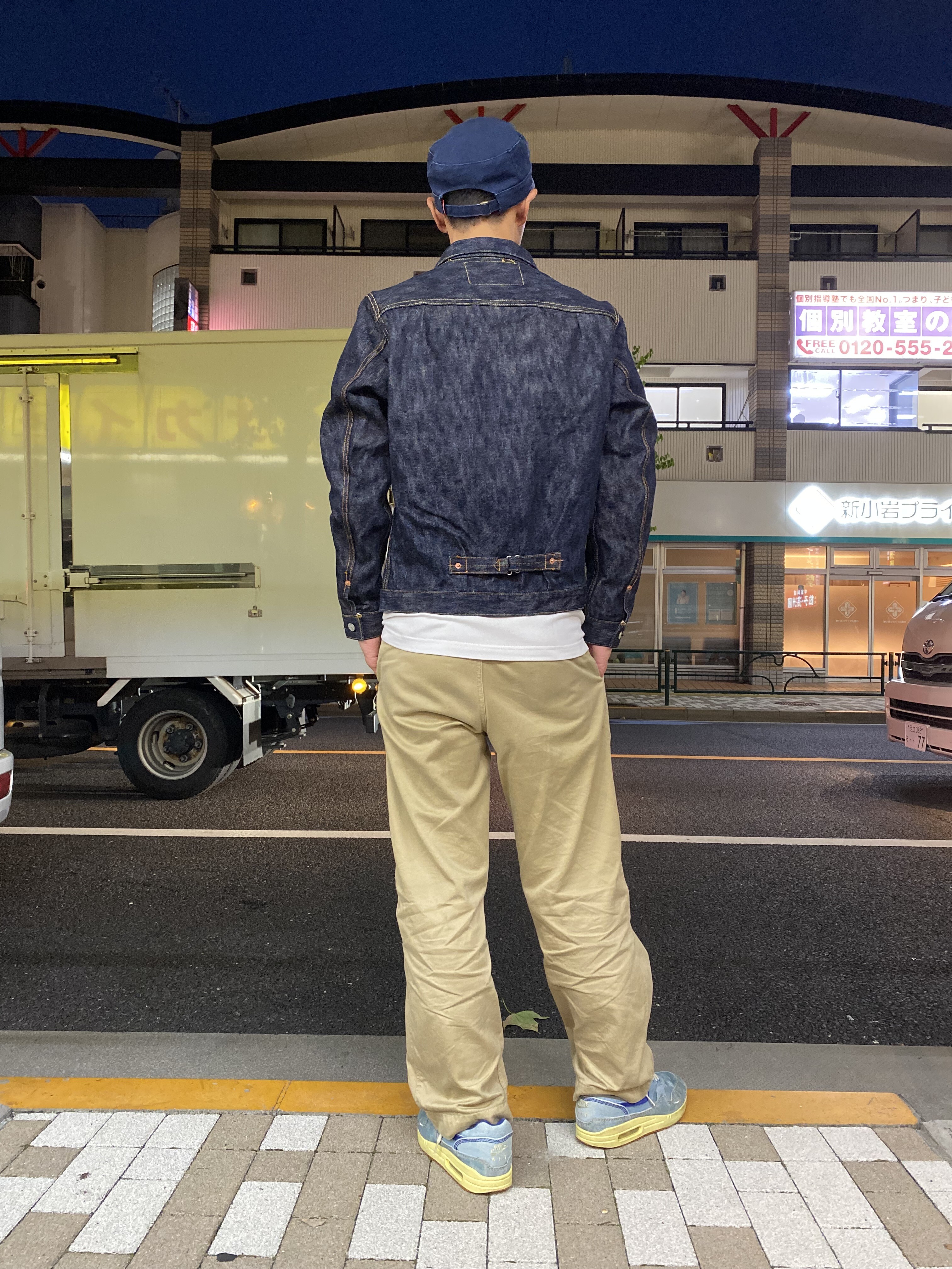 エイトジー！男デニム第一弾デニムジャケット Gジャン1stモデル