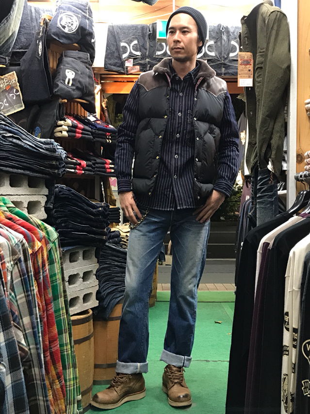 WAREHOUSE × ROCKY MOUNTAIN！クリスティーベスト！ : Gパン屋サカイ