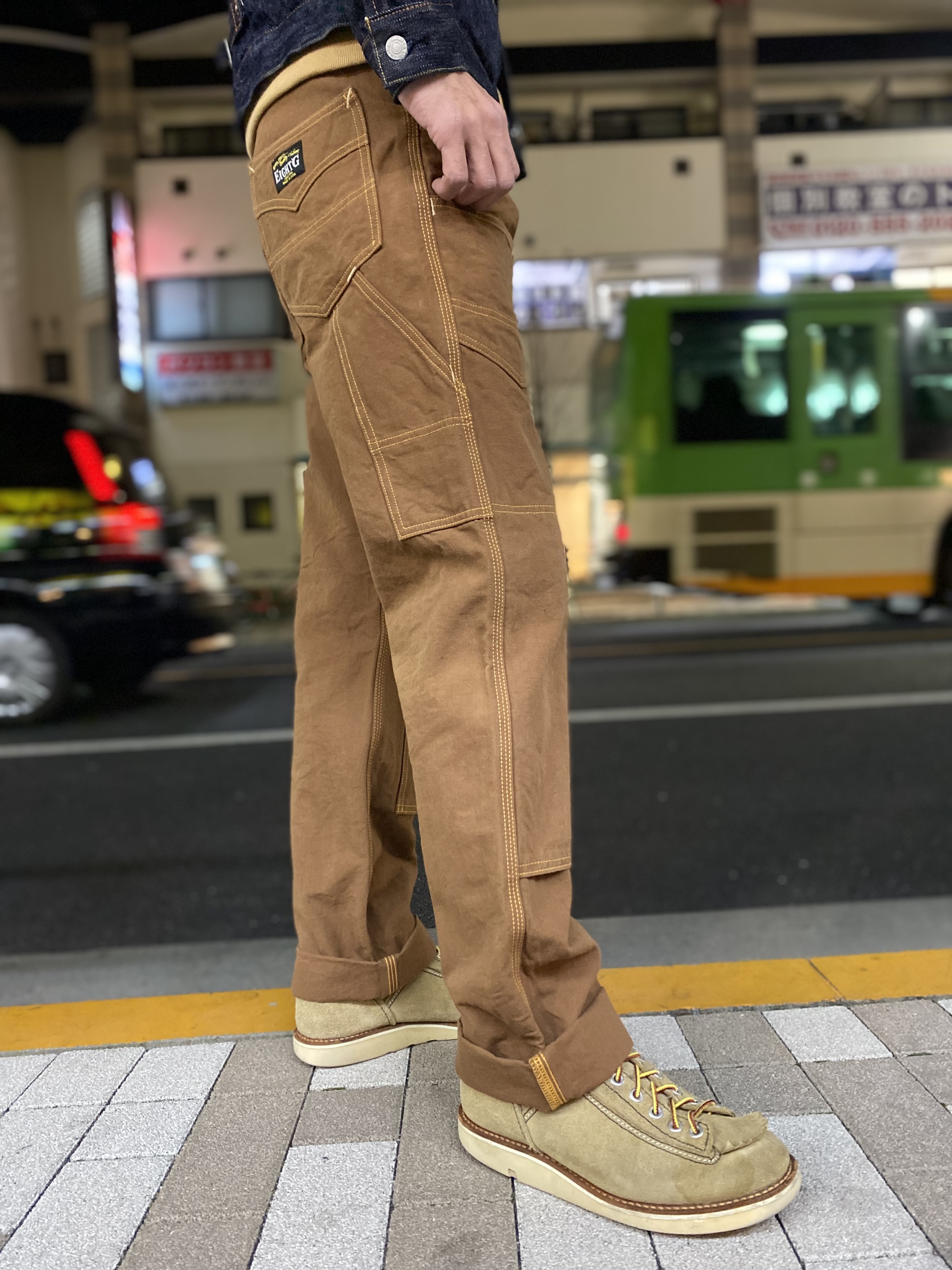 エイトジー！ダックダブルニーワークパンツ！！ : Gパン屋サカイ