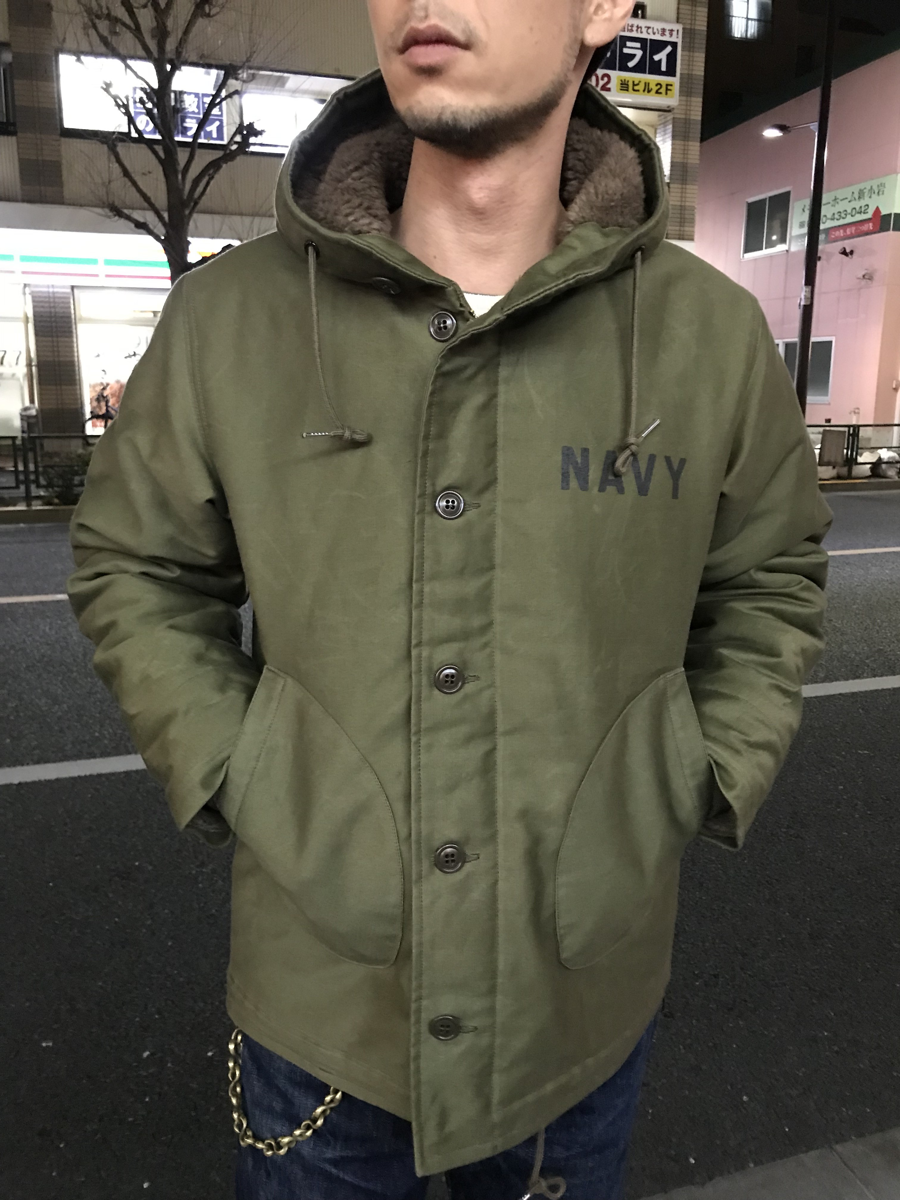 お待たせ! トイズマッコイ！N-1 フーデッドコート“TOUGH CAT MINDED ジャケット・アウター