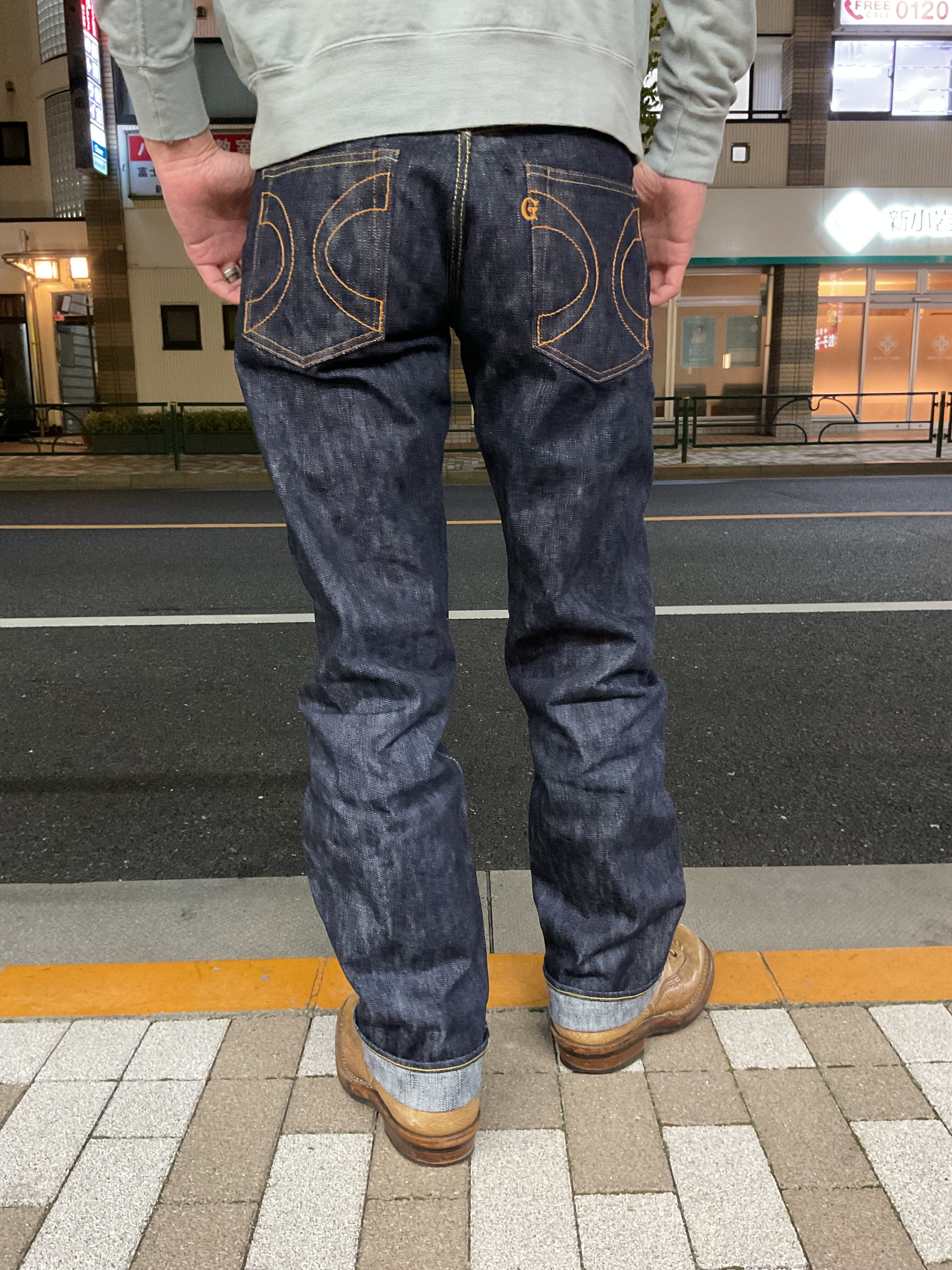 エイトジー ！男デニム第一弾 803-WA 19オンスデニム・レギュラー