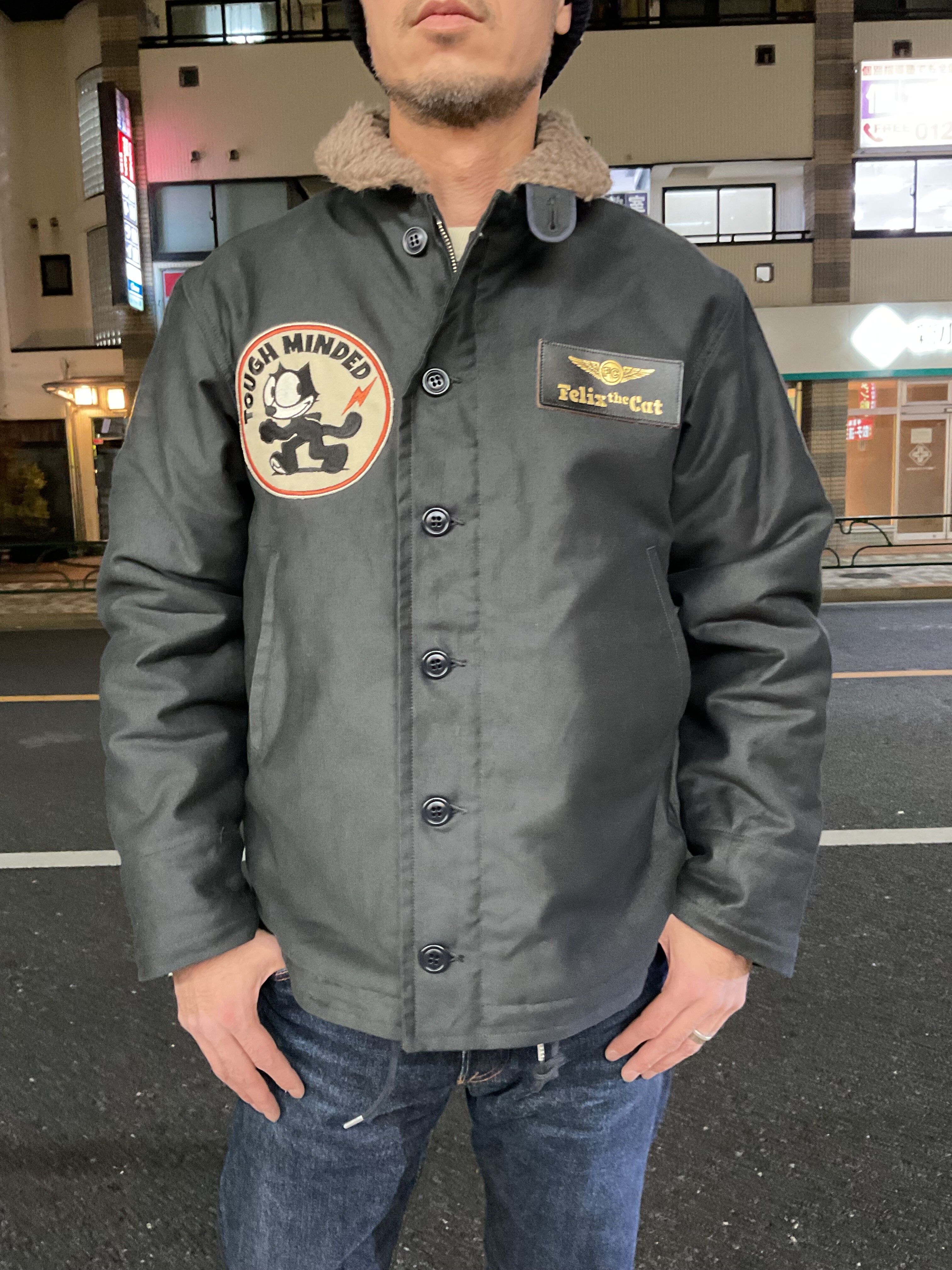 トイズマッコイ！ N-1 デッキジャケット “JACKET FELIX THE CAT TOUGH