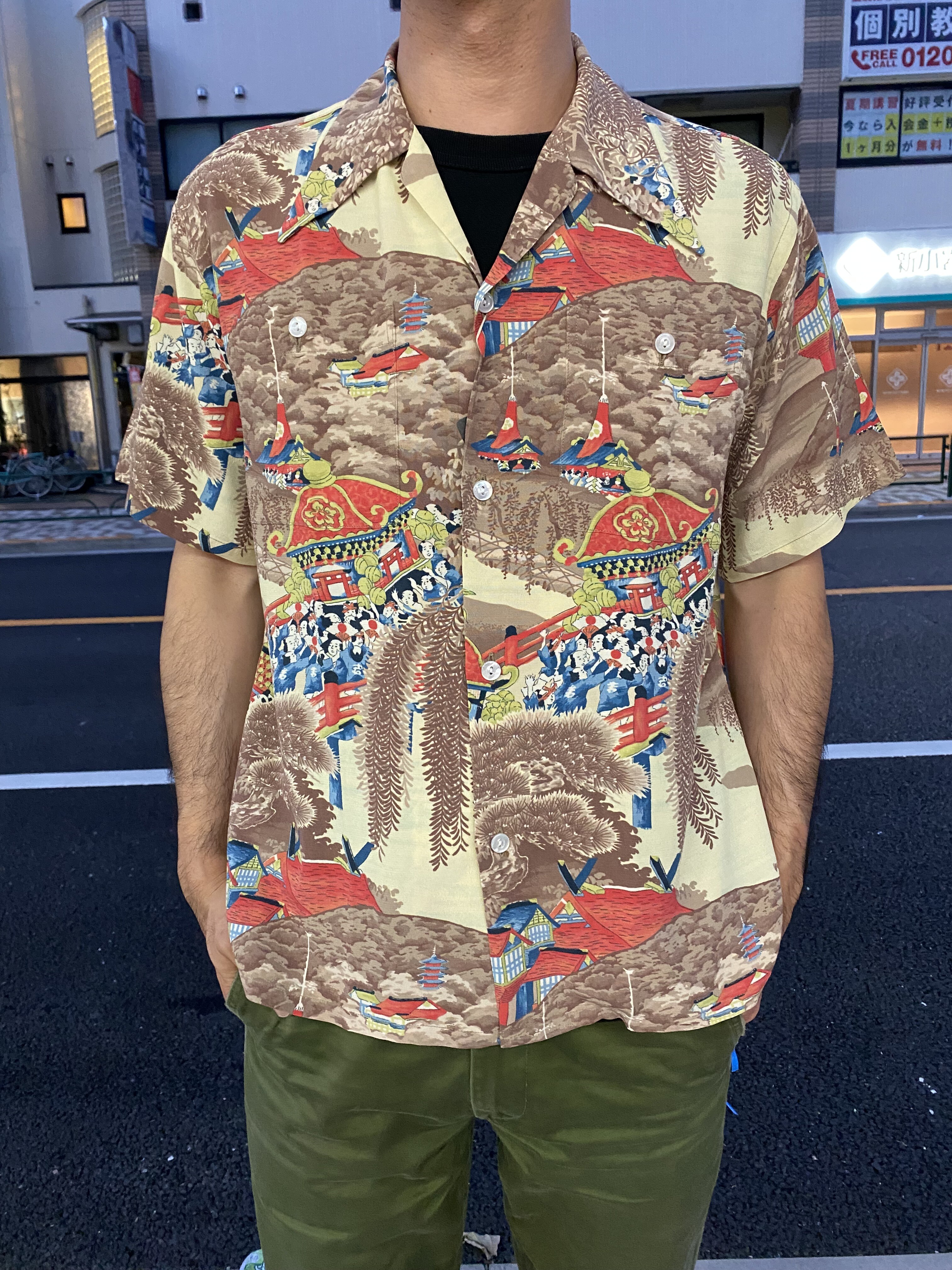 状態良好　サンサーフ　スペシャルエディション　ムサシヤ　サイズS　アロハシャツ 状態良好 サンサーフ スペシャルエディション ムサシヤ サイズS