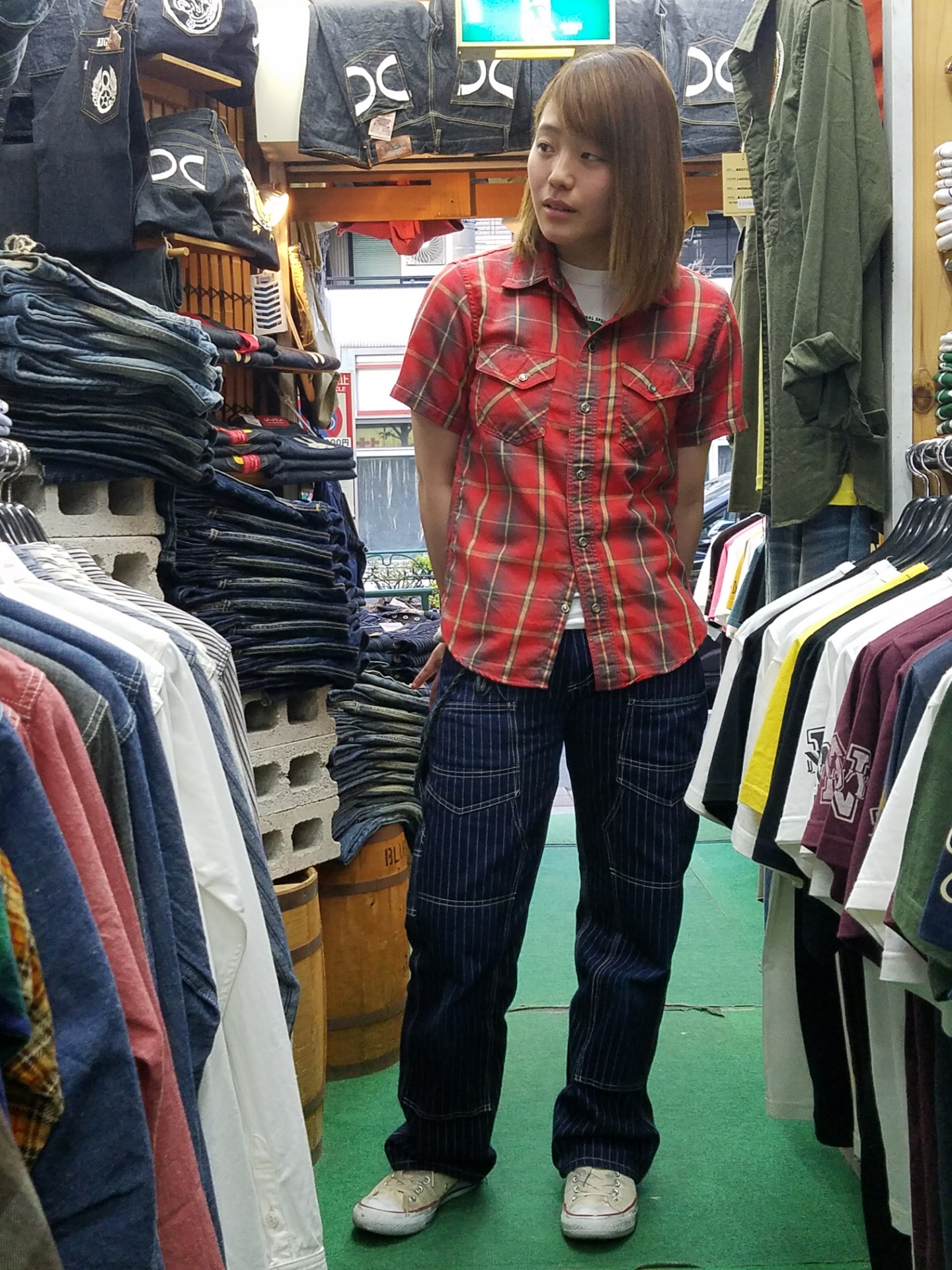 デラックスウェア！半袖シャツ ''SHORT THROUGH SERGE '' : Gパン屋サカイ