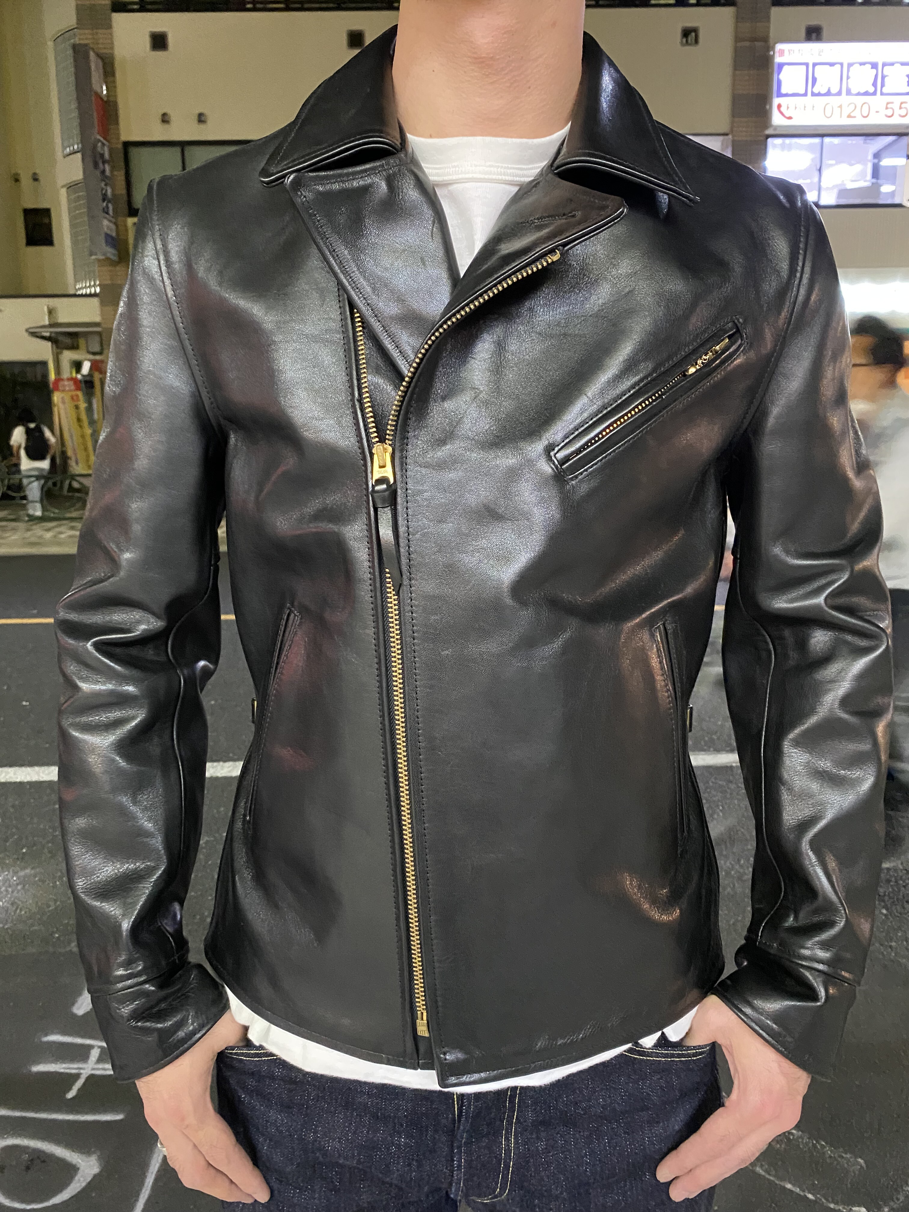 エイトレザーズ！ダブルジャケット“8JK-15”！！ : Gパン屋サカイ