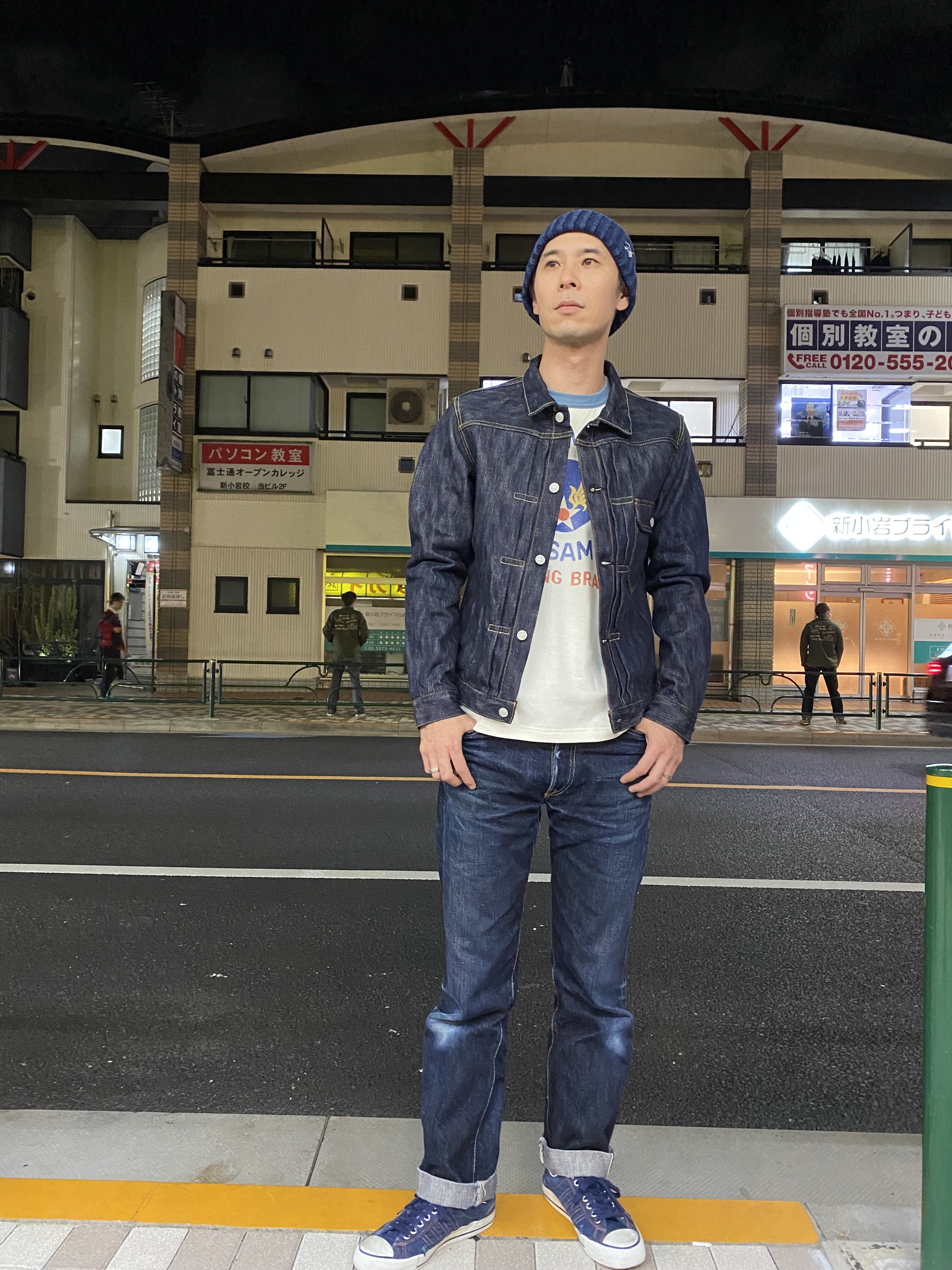 エイトジー！男デニム ファーストモデル デニムジャケット “8JK-03