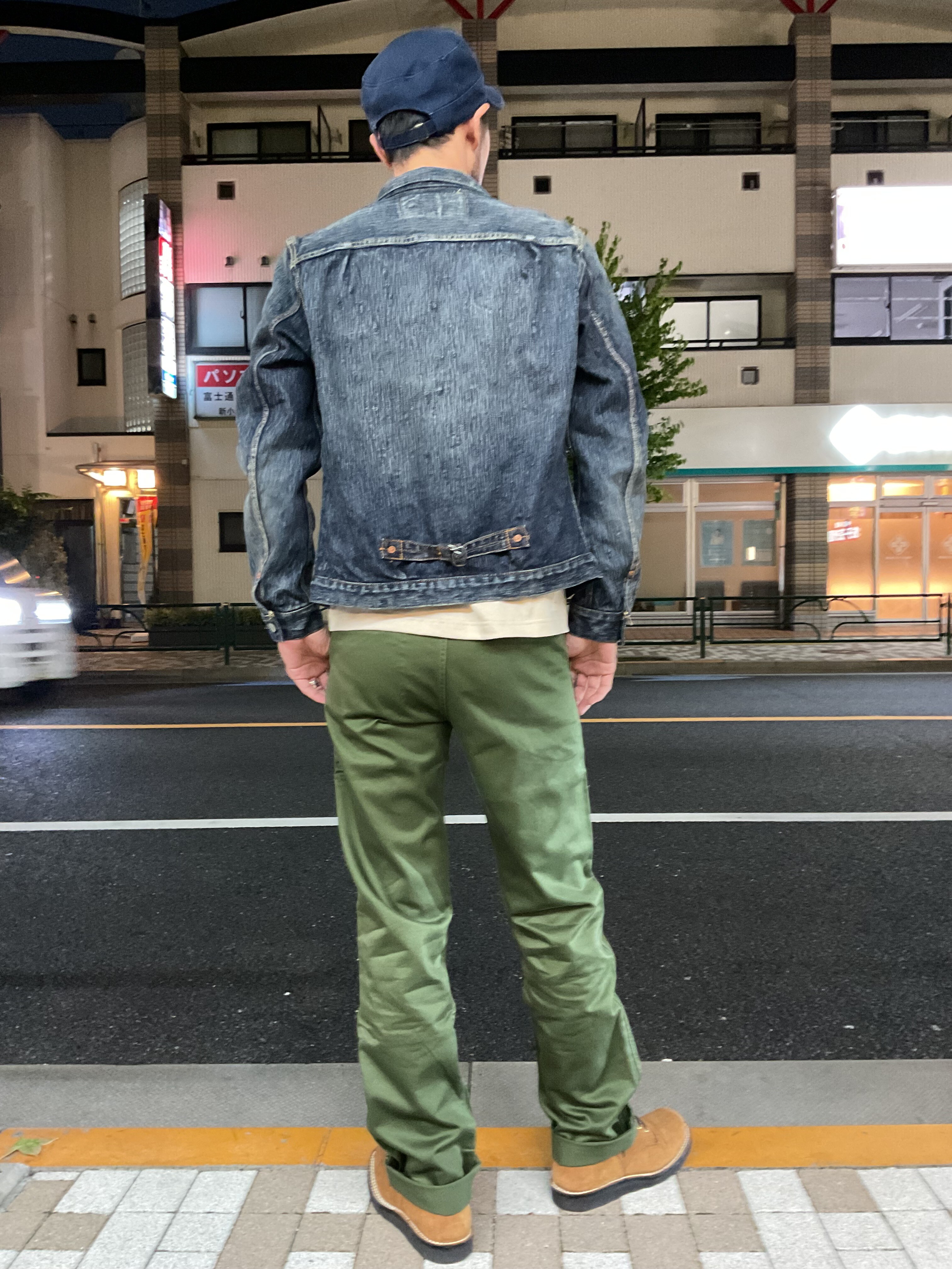 エイトジー！男デニム第一弾デニムジャケット・リアルヴィンテージ加工