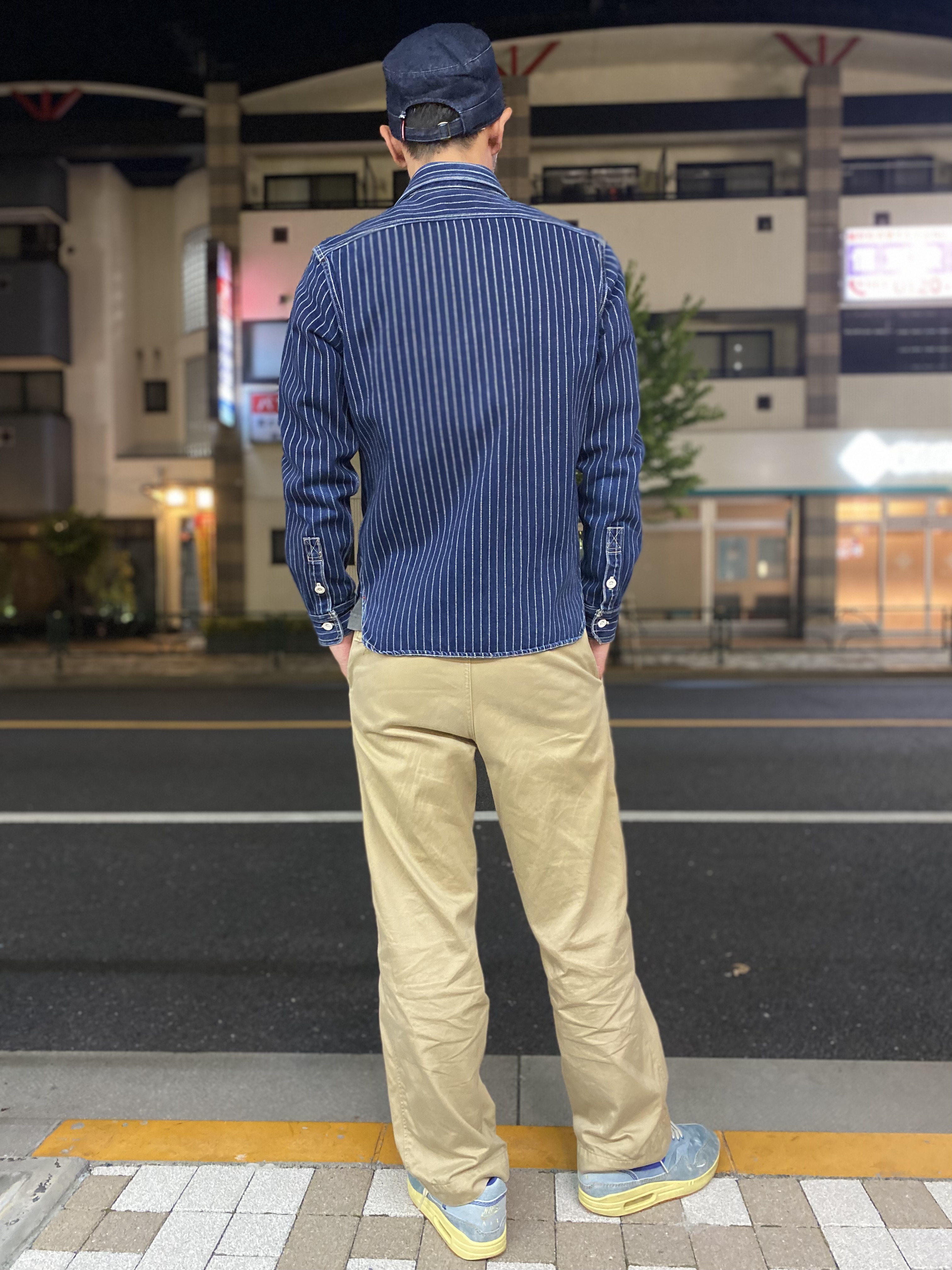 エイトジー！！ウォバッシュストライプ ワークシャツ！！ : Gパン屋サカイ