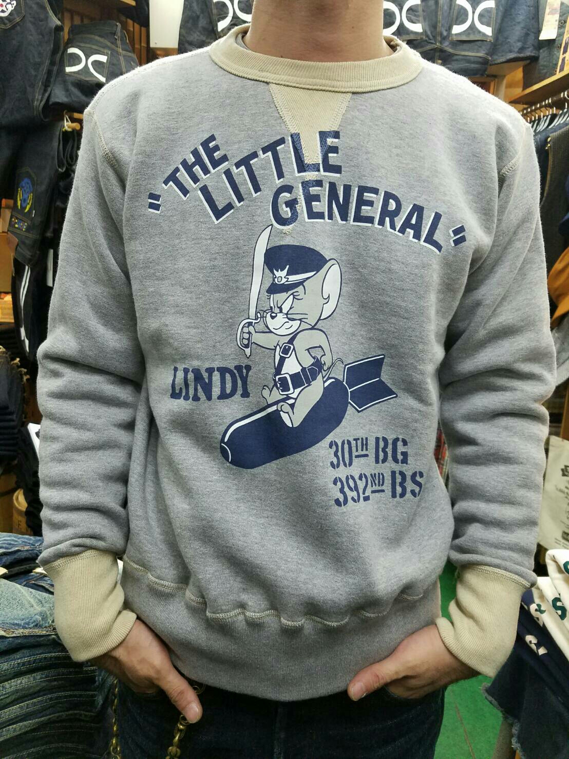 廃盤 トイズマッコイ THE LITTLE GENERAL　スウェット トイズマッコイ！スウェット！ジェリー♡ : Gパン屋サカイ