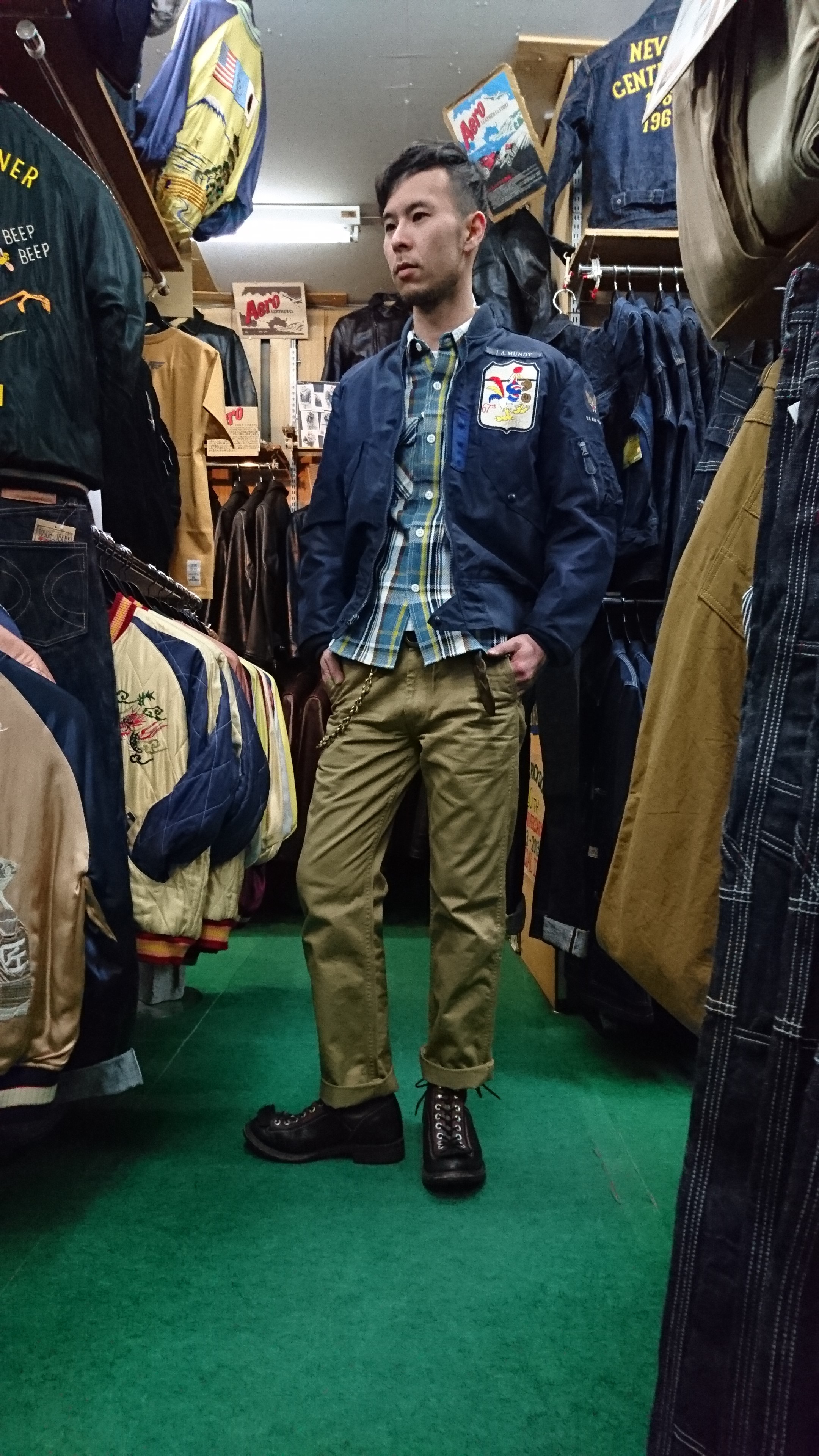 バズリクソンズ L-2A刺繍カスタム入荷！！ : Gパン屋サカイ