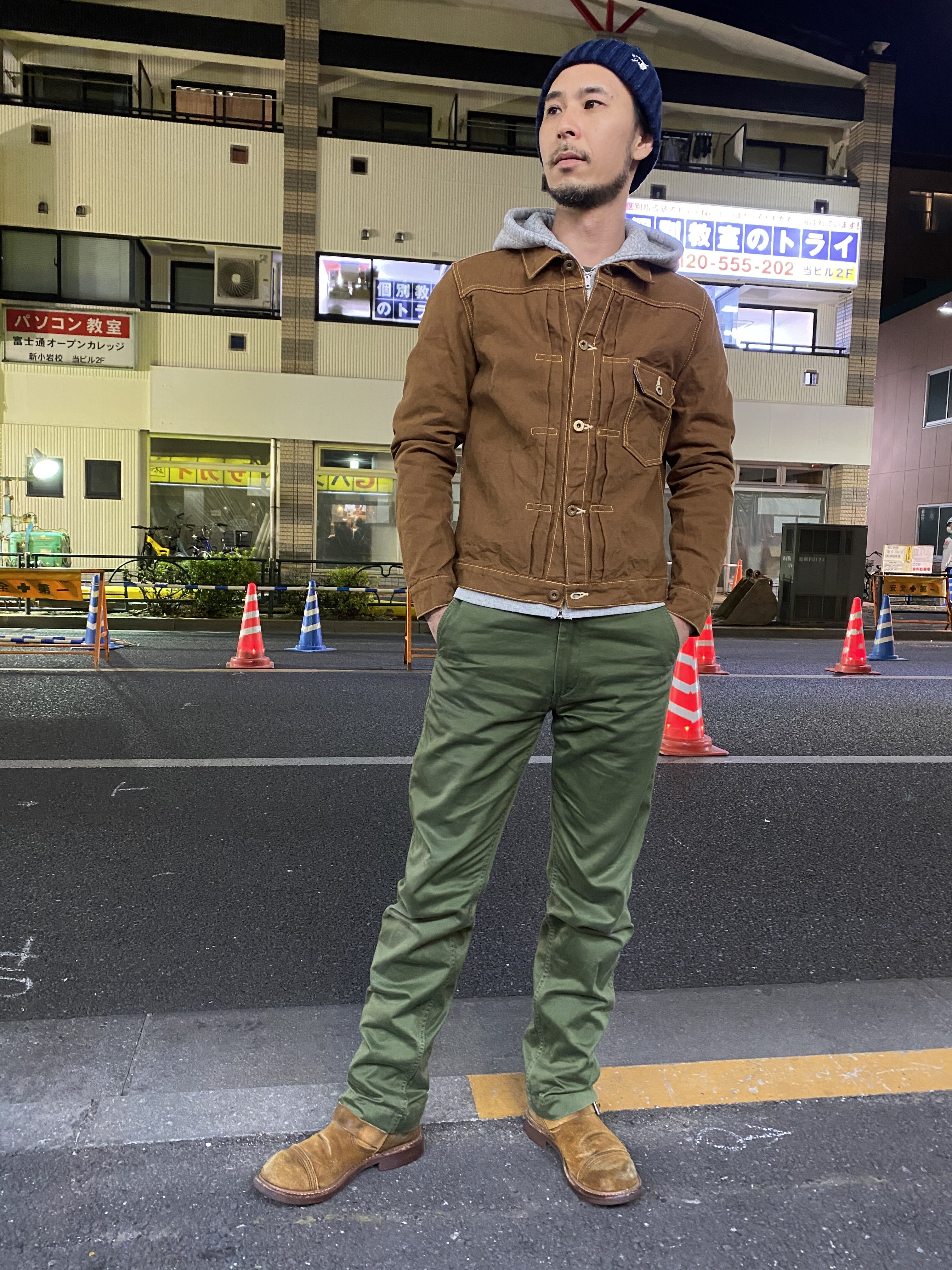 エイトジー ！ファーストモデルブラウンダック ジャケット！！ : Gパン