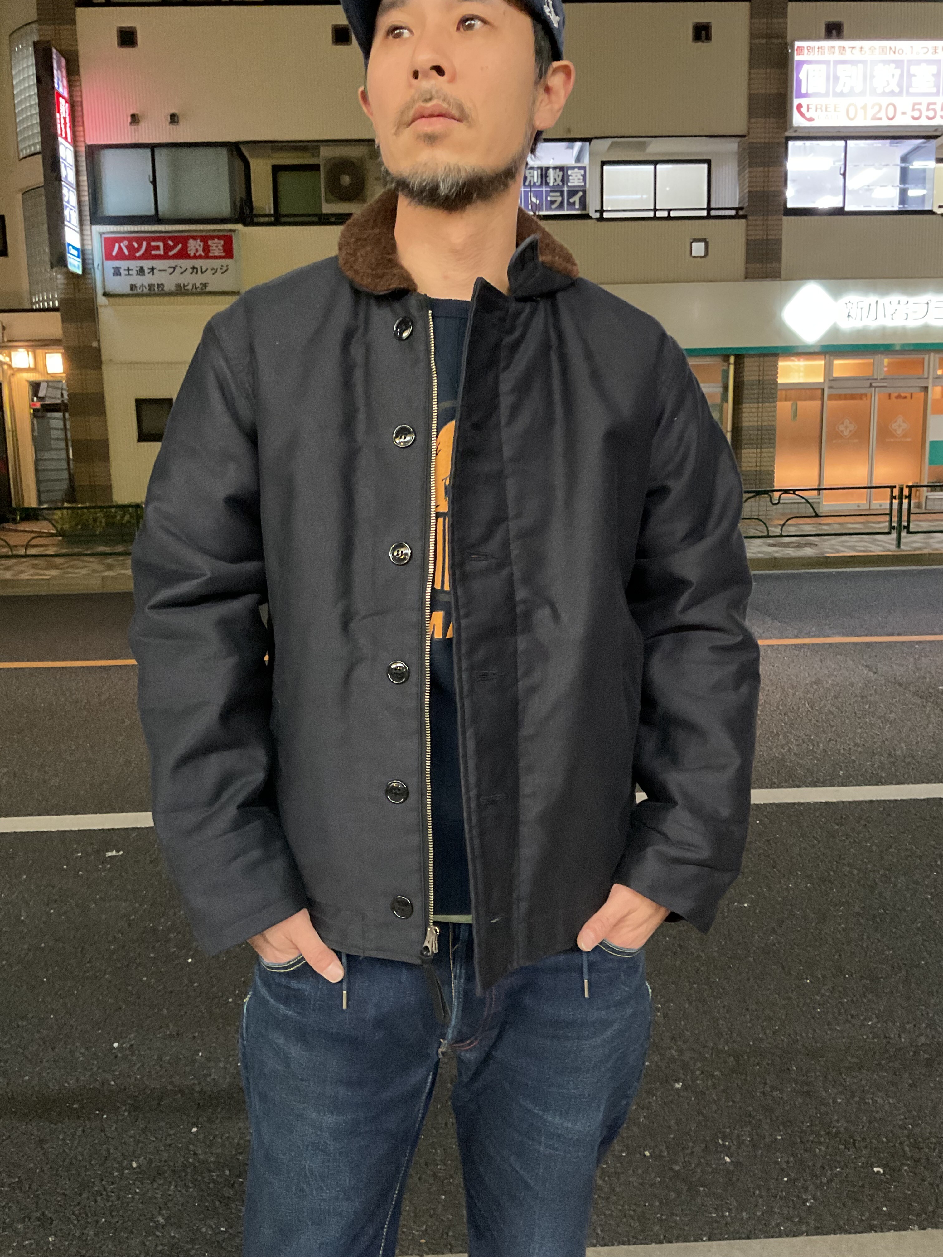 バズリクソンズ!!N-1デッキジャケット ネイビーモデル NAVY バズリクソンズ!!N-1デッキジャケット ネイビーモデル NAVY